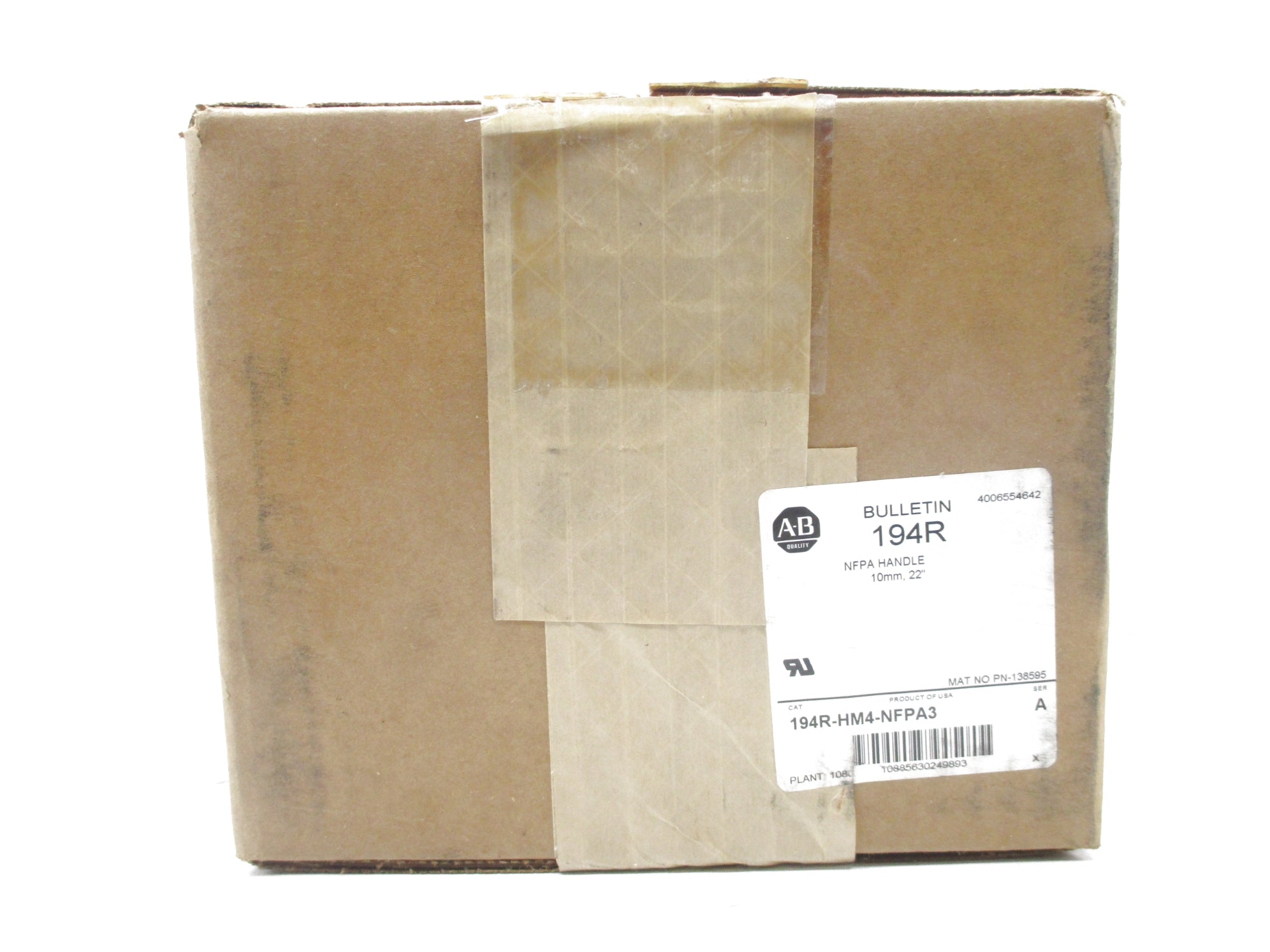 ALLEN BRADLEY 194R-HM4-NFPA3 SER. A (BR/WH) NSMP