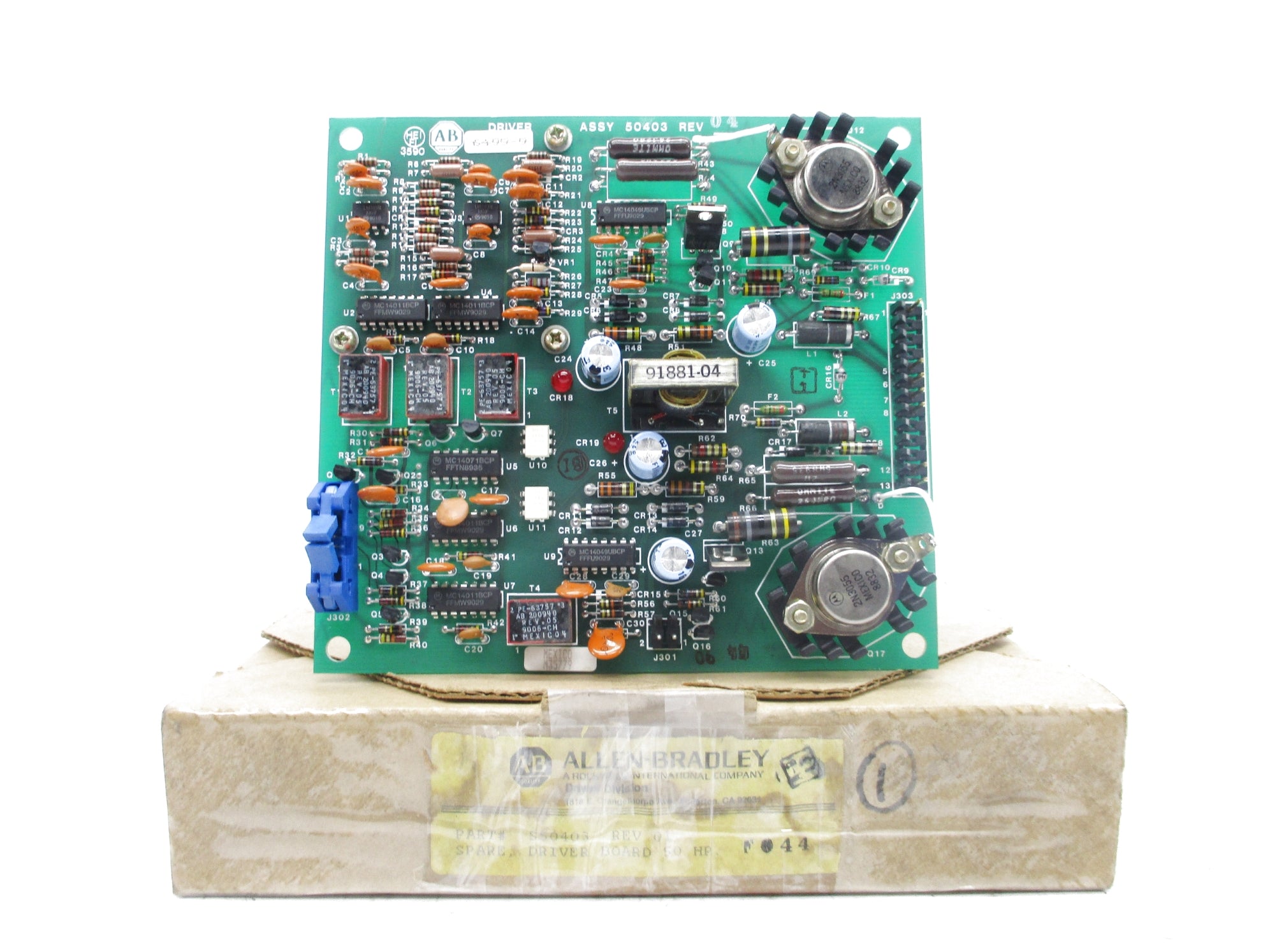 ALLEN BRADLEY S50403 REV 04 (BR/YL) NSMP