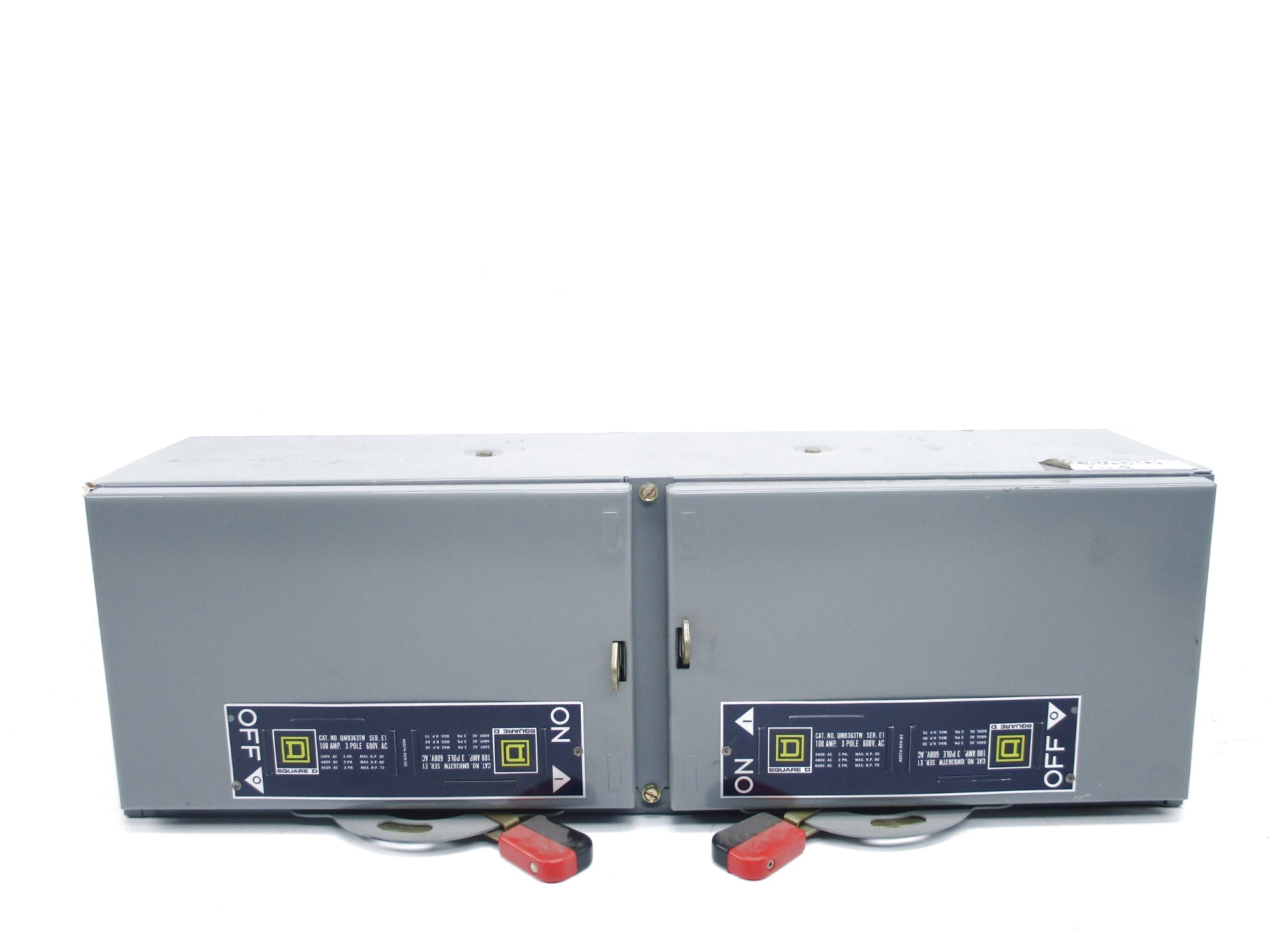 SQUARE D QMB363TW SER. E1 600VAC 100A NSNP