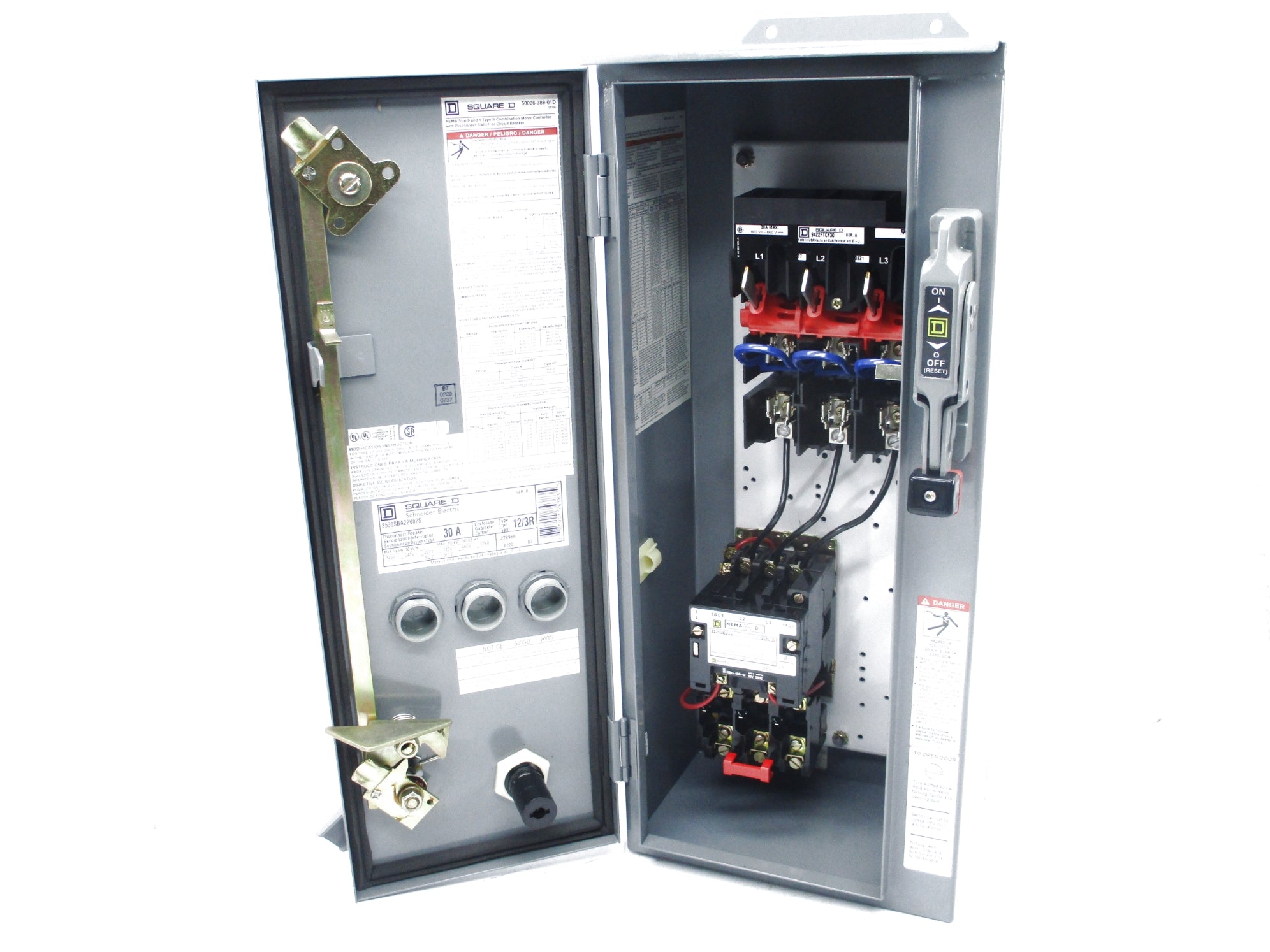 SQUARE D 8538SBA22V02S SER. D NSNP
