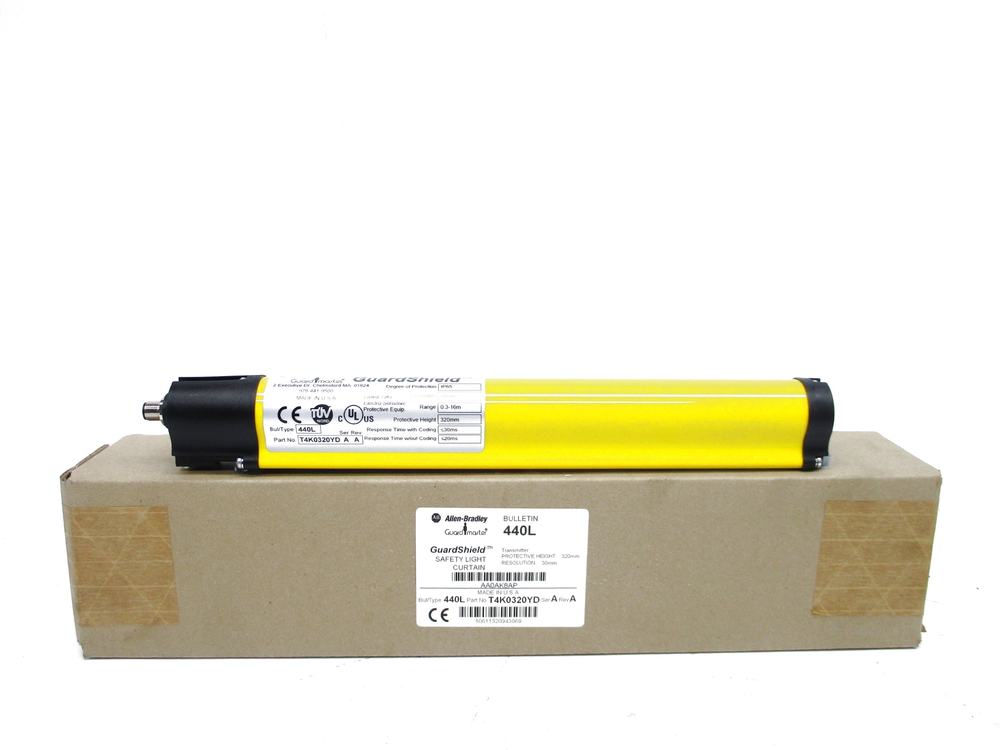 ALLEN BRADLEY 440LT4K0320YD SER. A (BR/WH) NSMP