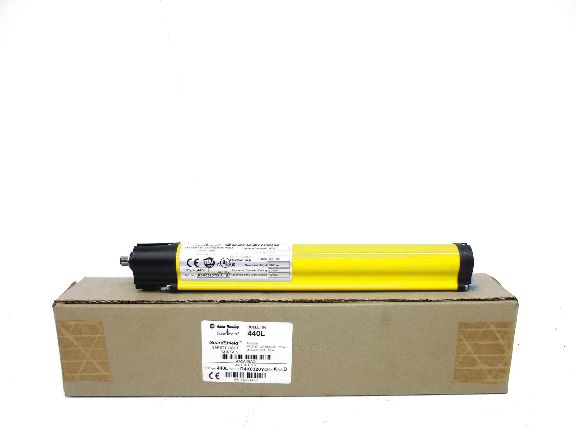 ALLEN BRADLEY 440LR4K0320YD SER. A (BR/WH) NSMP