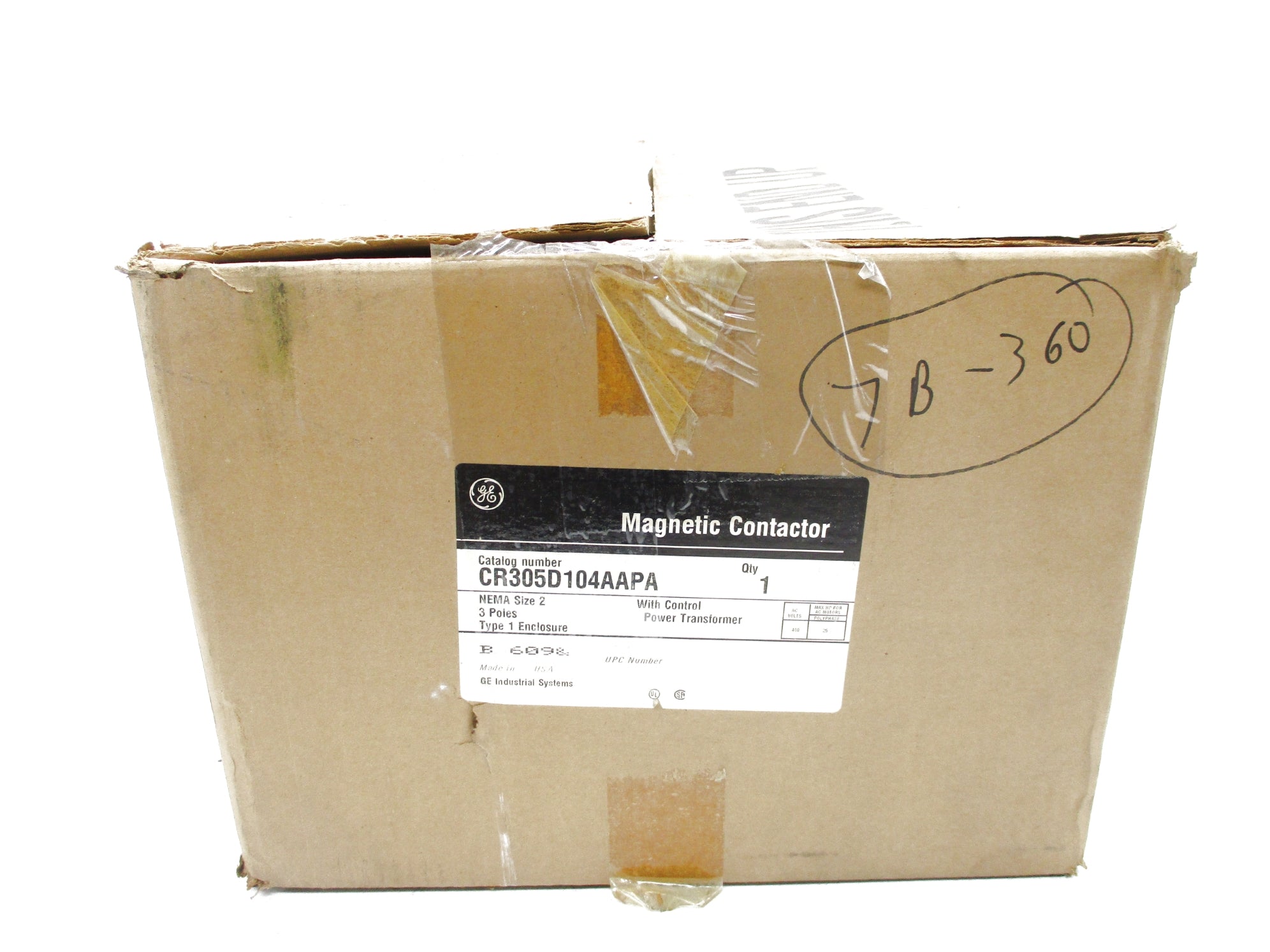 GENERAL ELECTRIC CR305D104AAPA NSMP