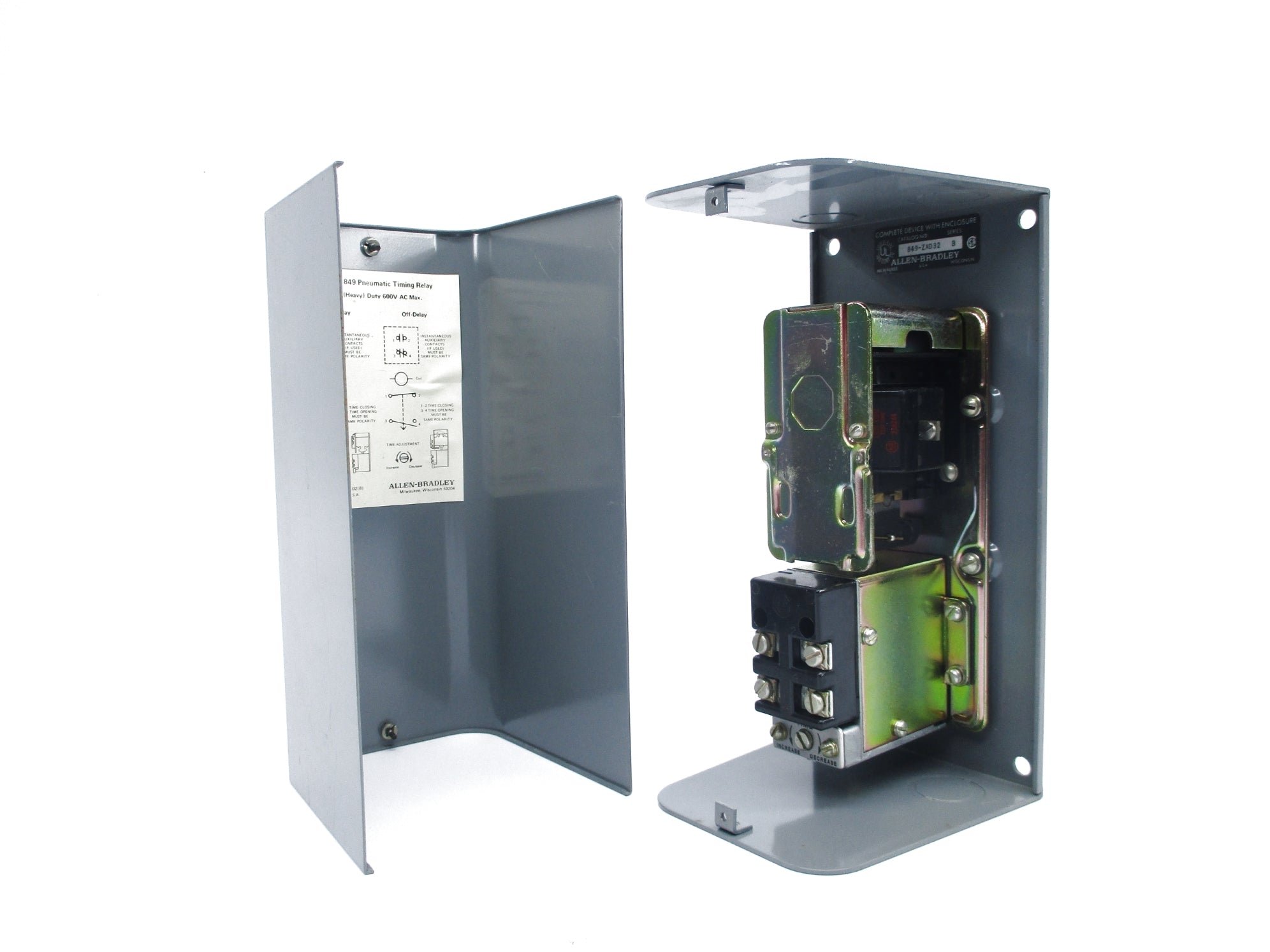 INDUSTRIAL SPARE PART 849-ZAD32 SER. B 120V NSNP