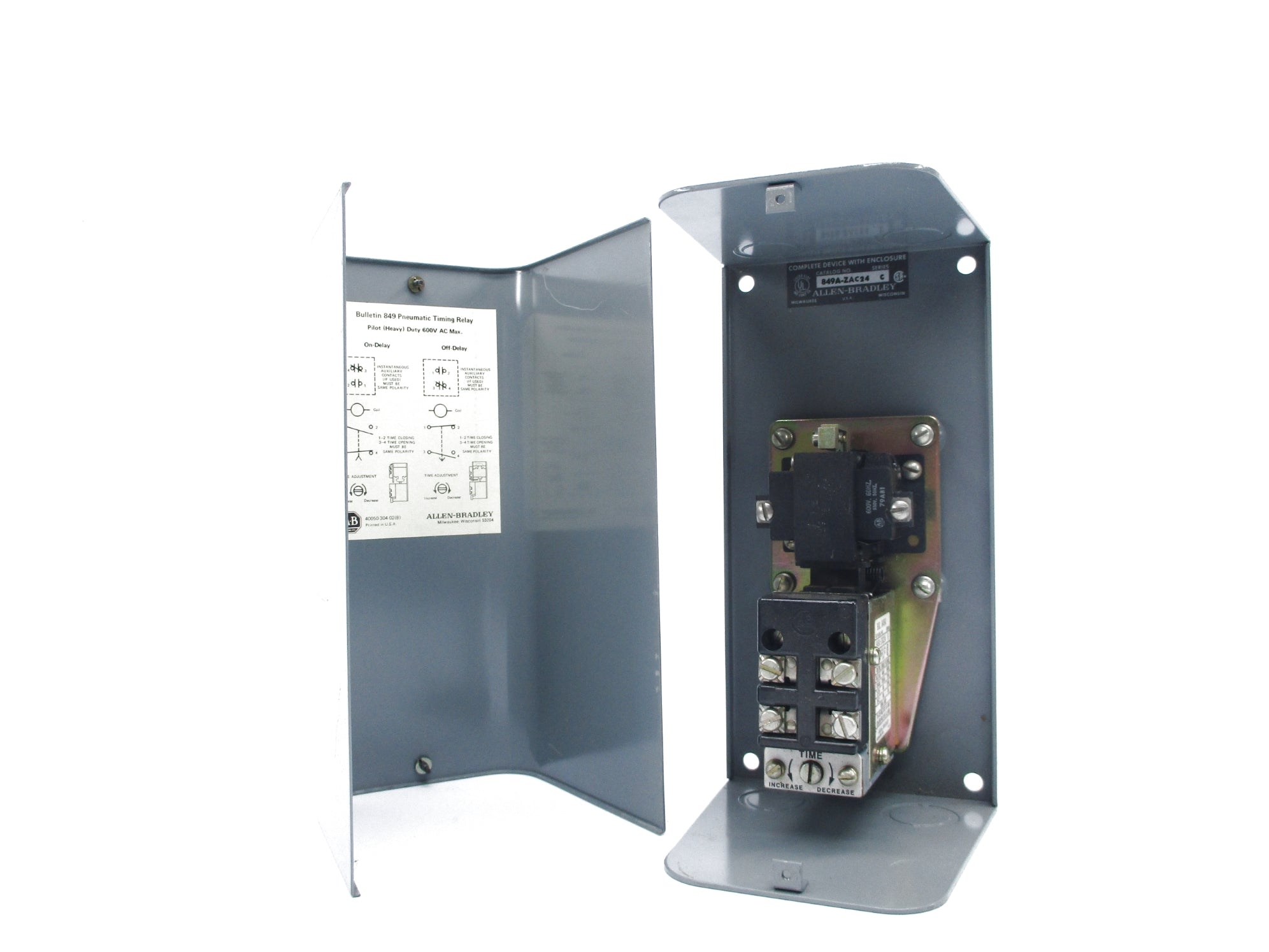 INDUSTRIAL SPARE PART 849A-ZAC24 SER. C 600V NSNP
