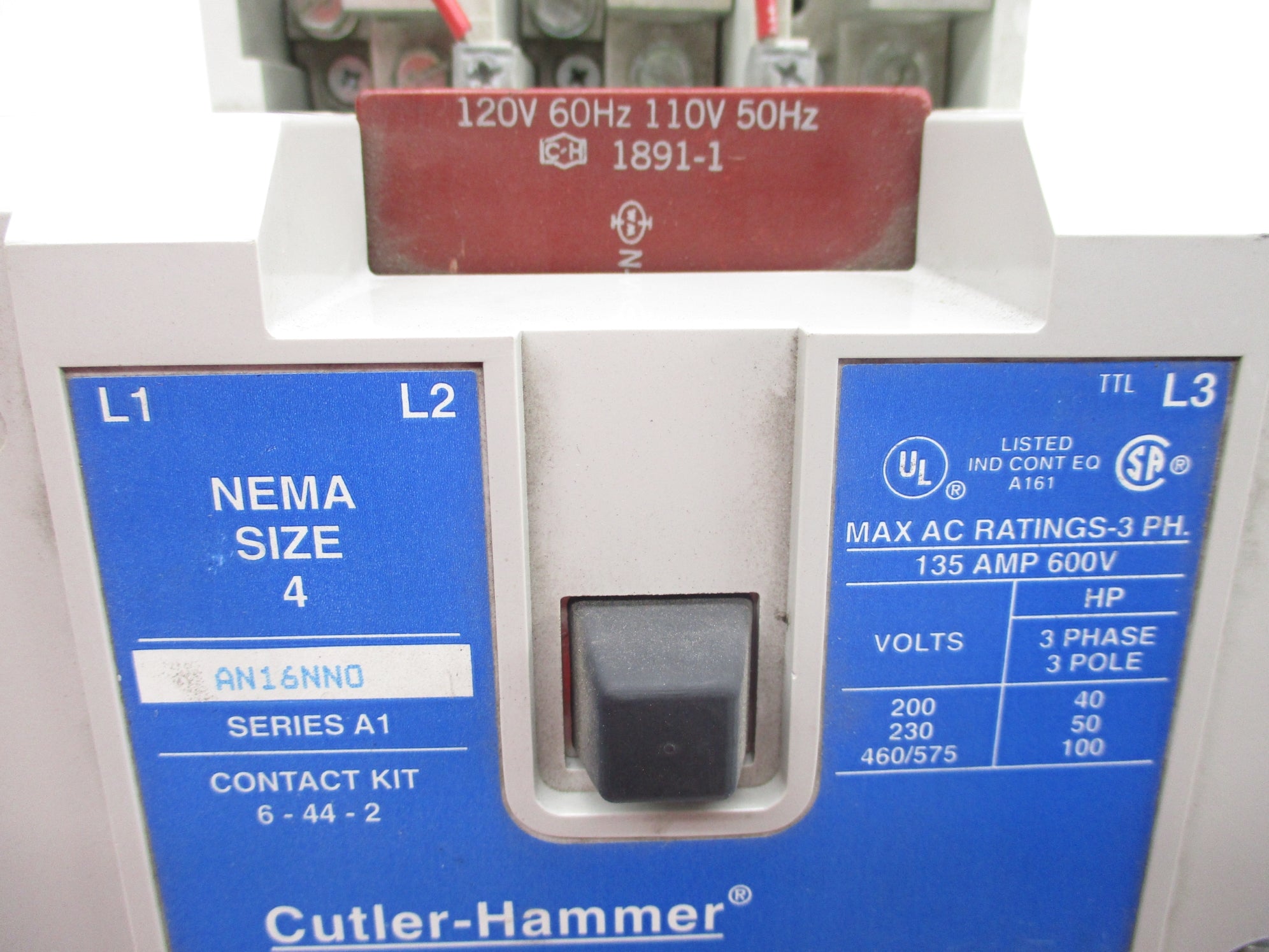 CUTLER HAMMER AN16NN0A SER. A1 NSNP