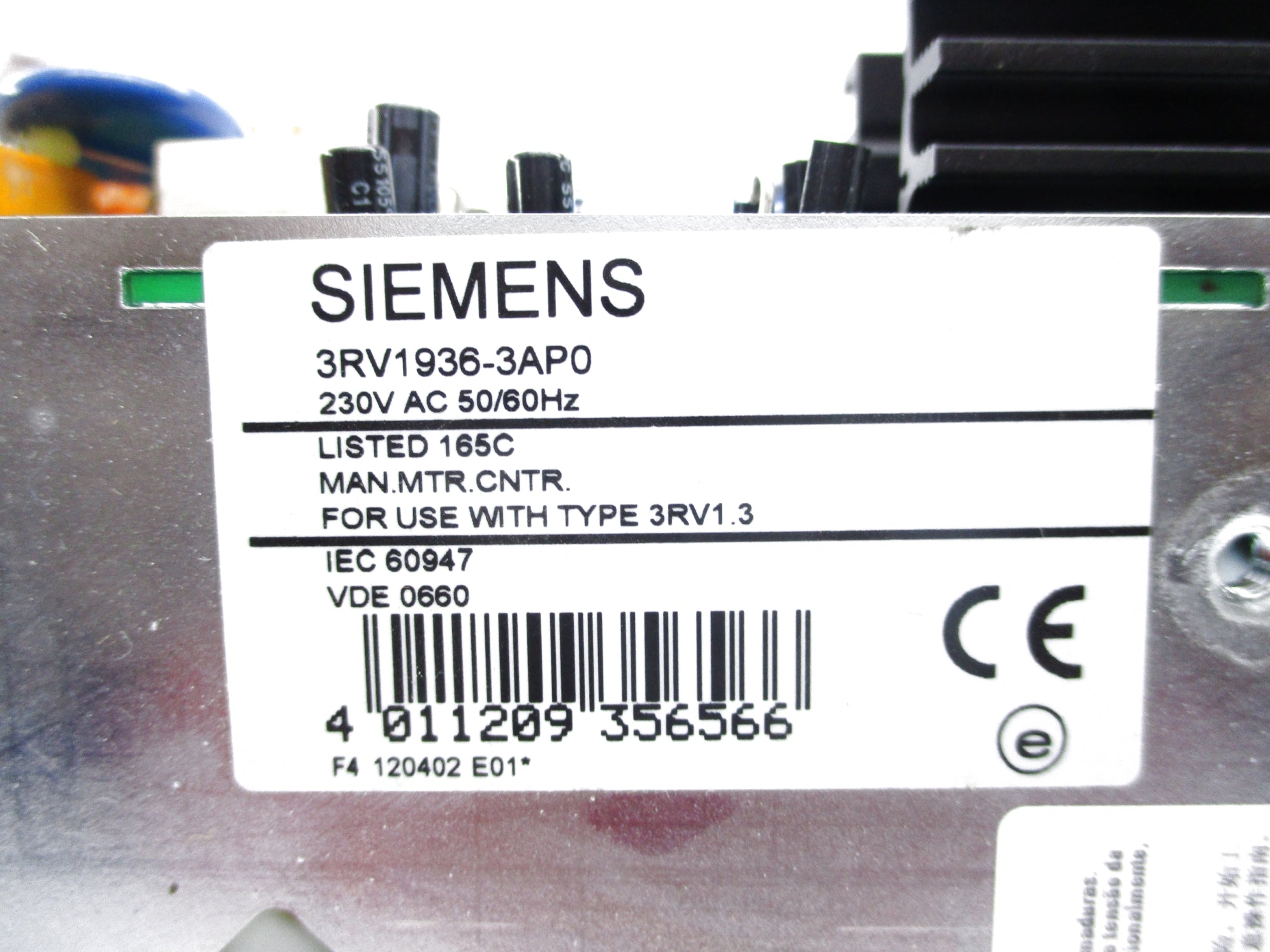 SIEMENS 3RV1936-3AP0 NSNP