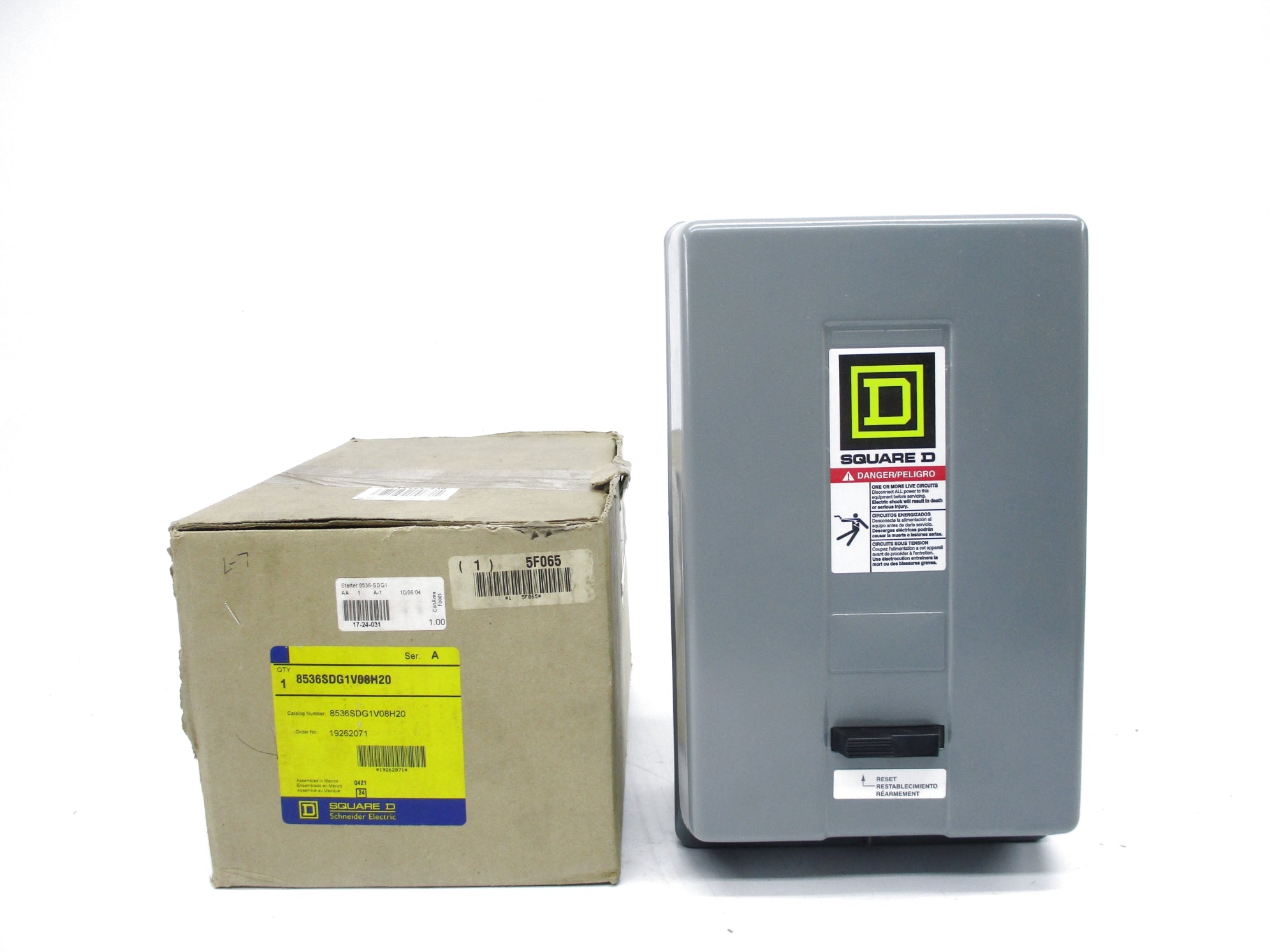 SQUARE D 8536SDG1V08H20 SER. A NSMP