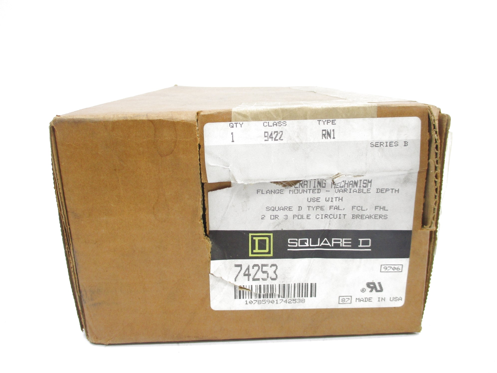 SQUARE D 9422RN1 SER. B NSFS