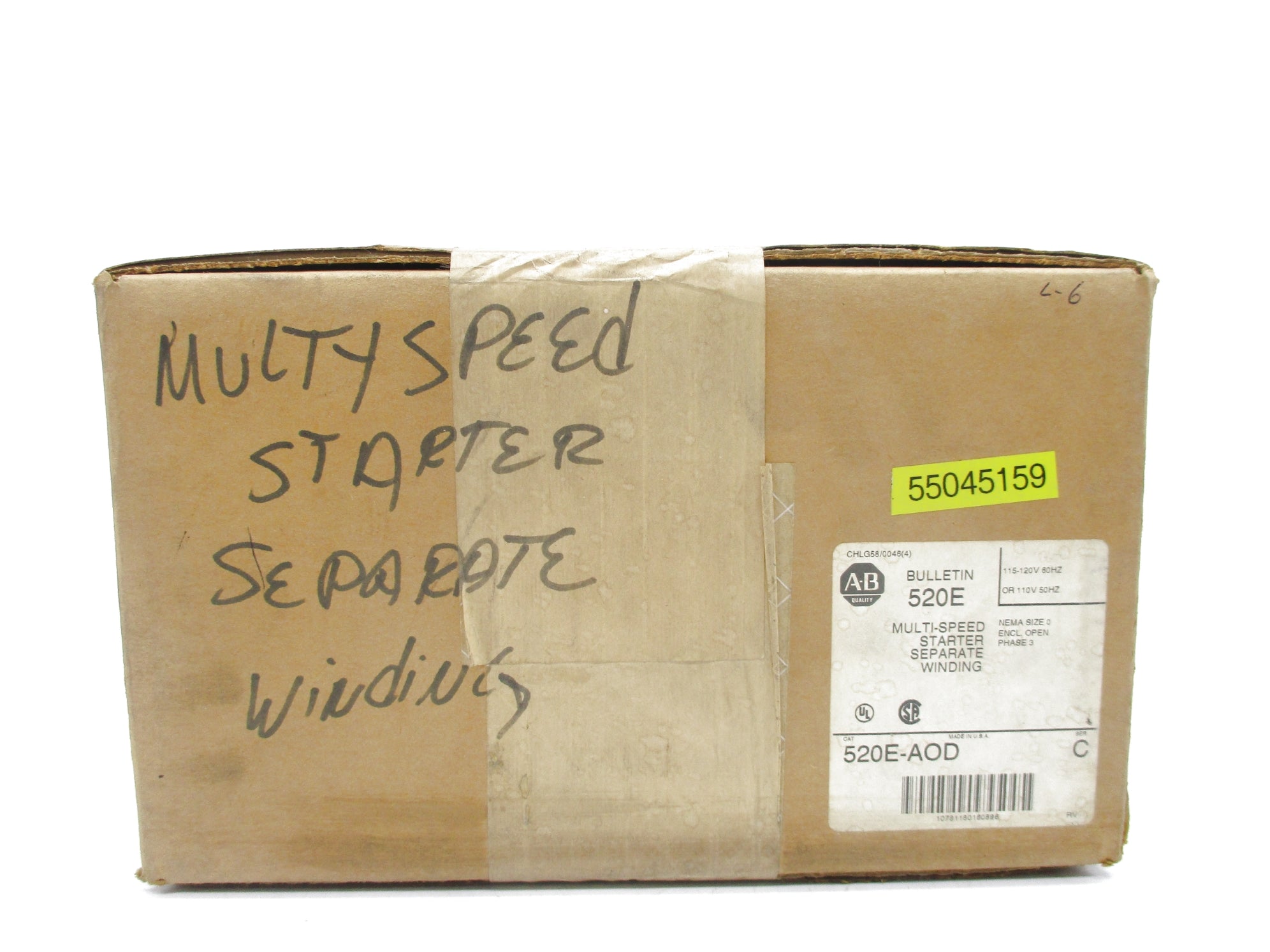INDUSTRIAL SPARE PART 520E-AOD SER. C (BR/WH) NSFS