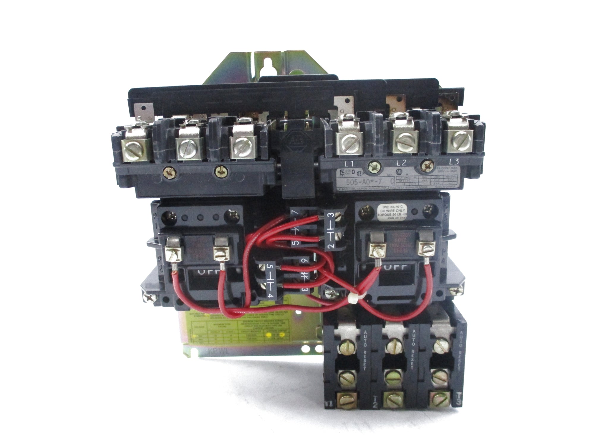 ALLEN BRADLEY 505-AOD-7 SER. C NSNP