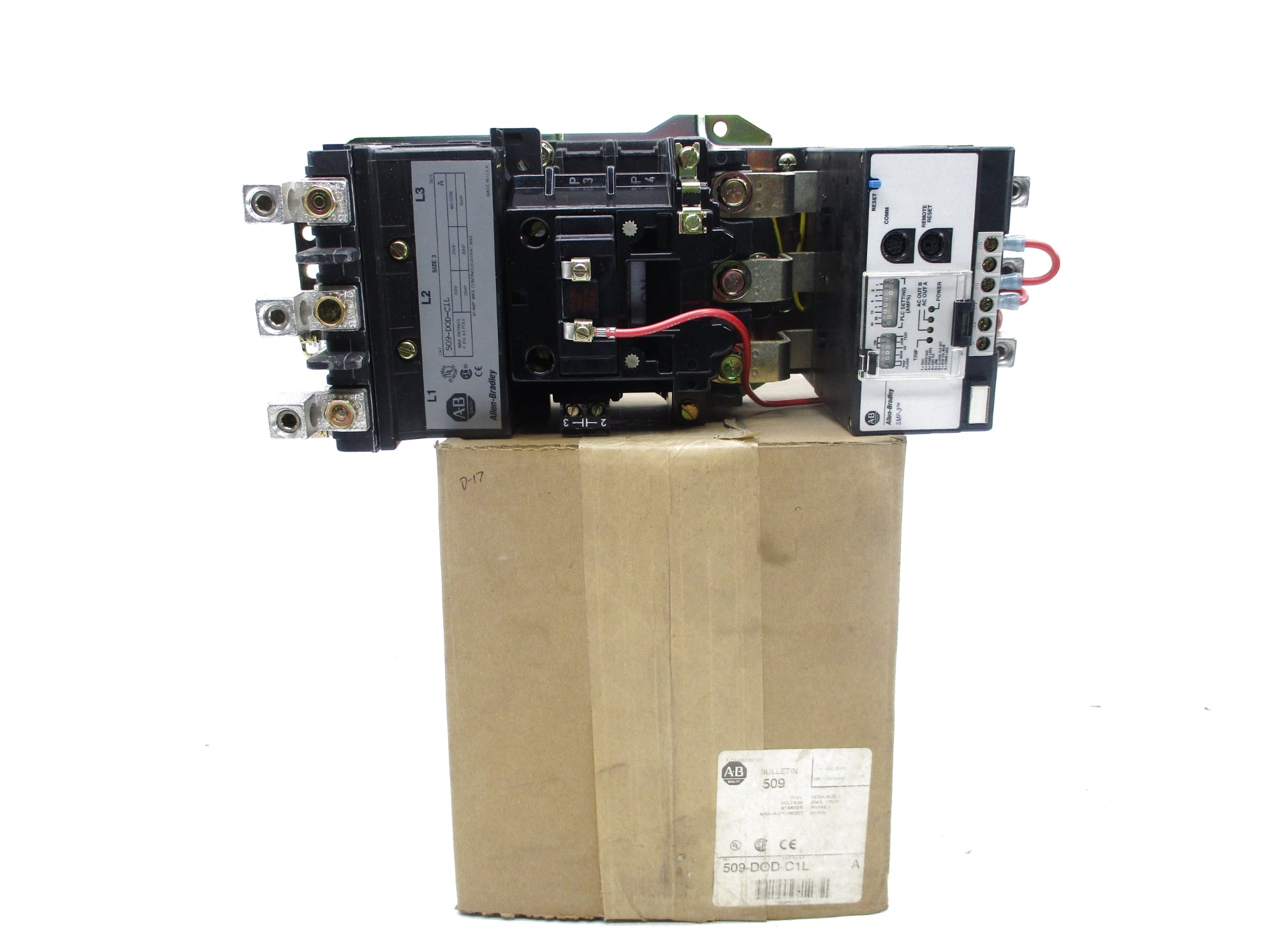 INDUSTRIAL SPARE PART 509-DOD-C1L SER. A (BR/WH) NSMP