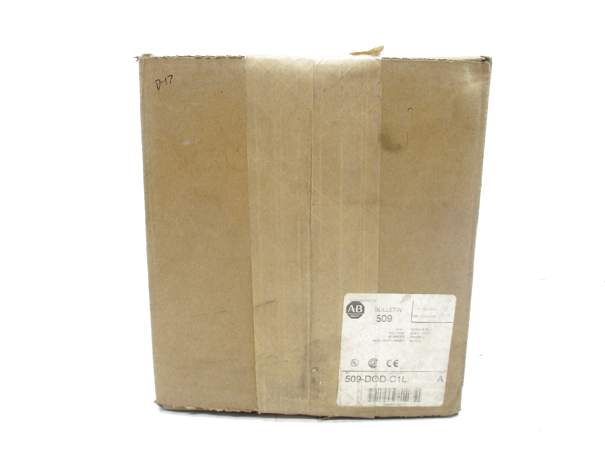 INDUSTRIAL SPARE PART 509-DOD-C1L SER. A (BR/WH) NSMP