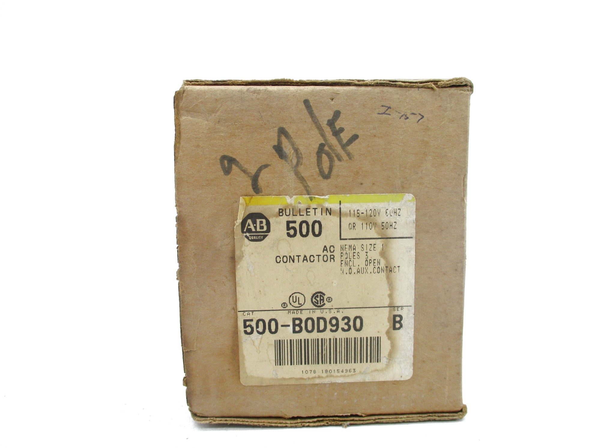 INDUSTRIAL SPARE PART 500-BOD930 SER. B 120V (BR/YL) NSMP