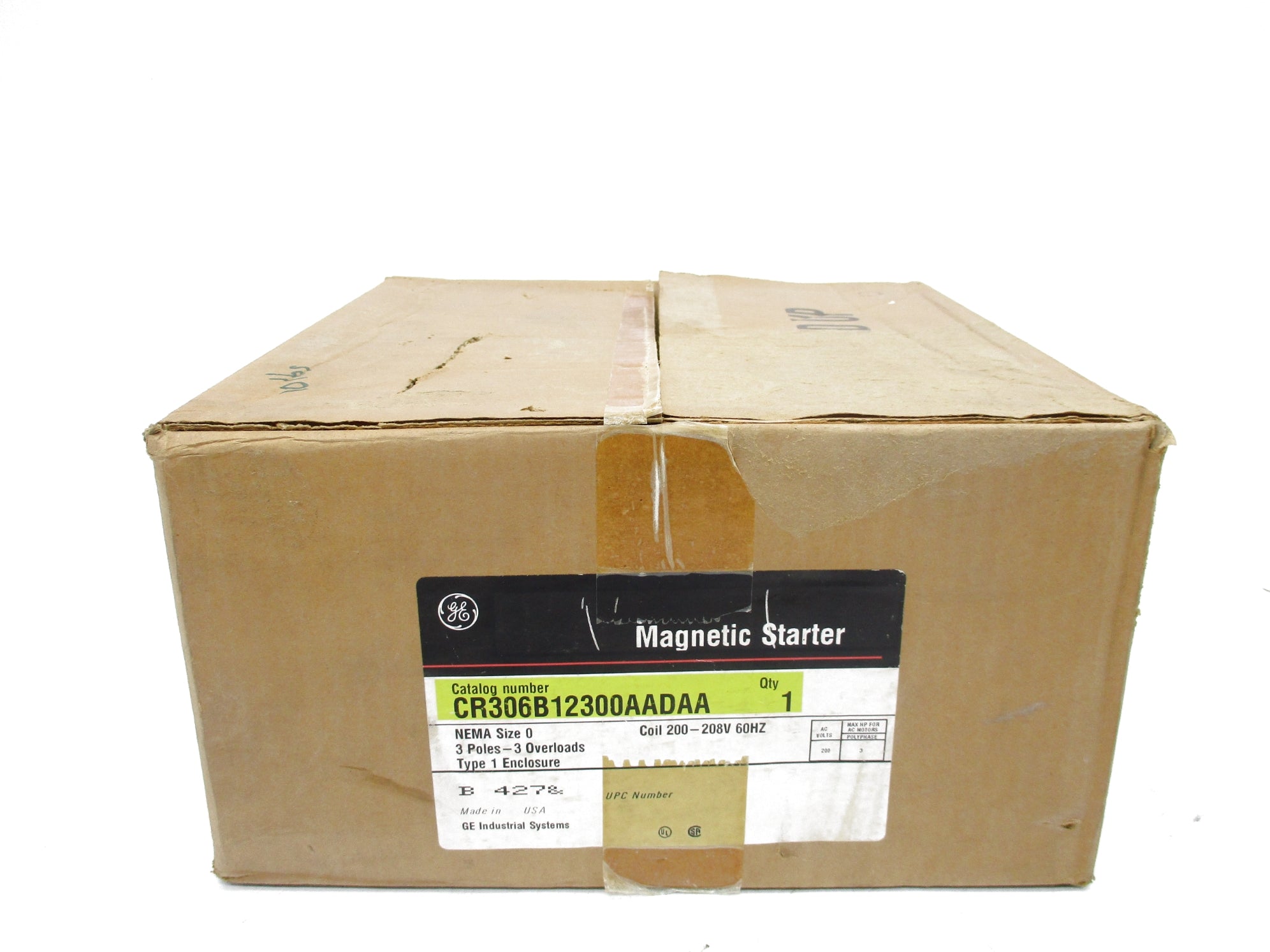 GENERAL ELECTRIC CR306B12300AADAA NSMP