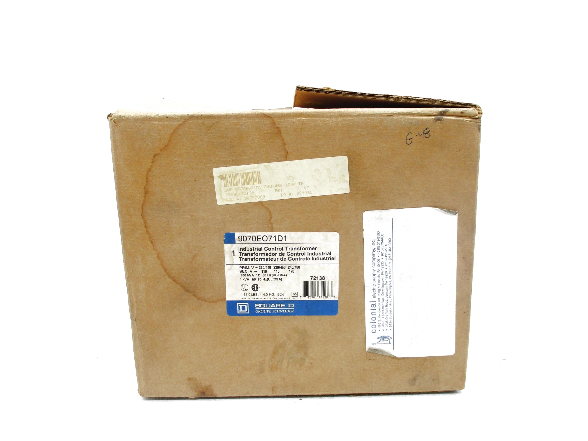 SQUARE D 9070EO71D1 NSMP