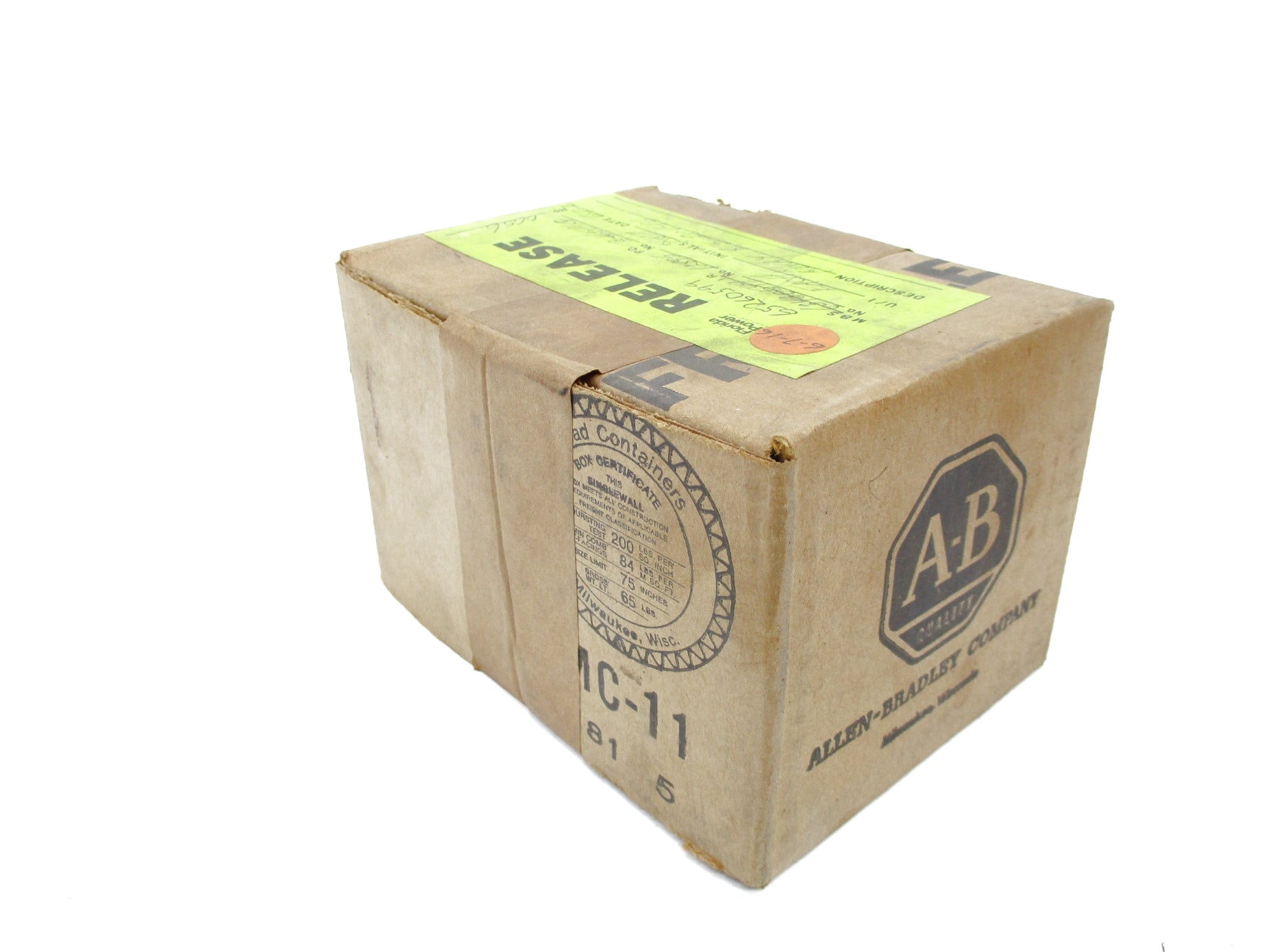 ALLEN BRADLEY 815-DOV16 SER. K (BR/YL) NSFS