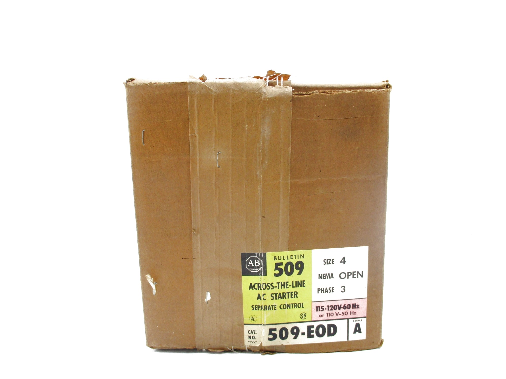 ALLEN BRADLEY 509-EOD SER. A (BR/YL) NSMP
