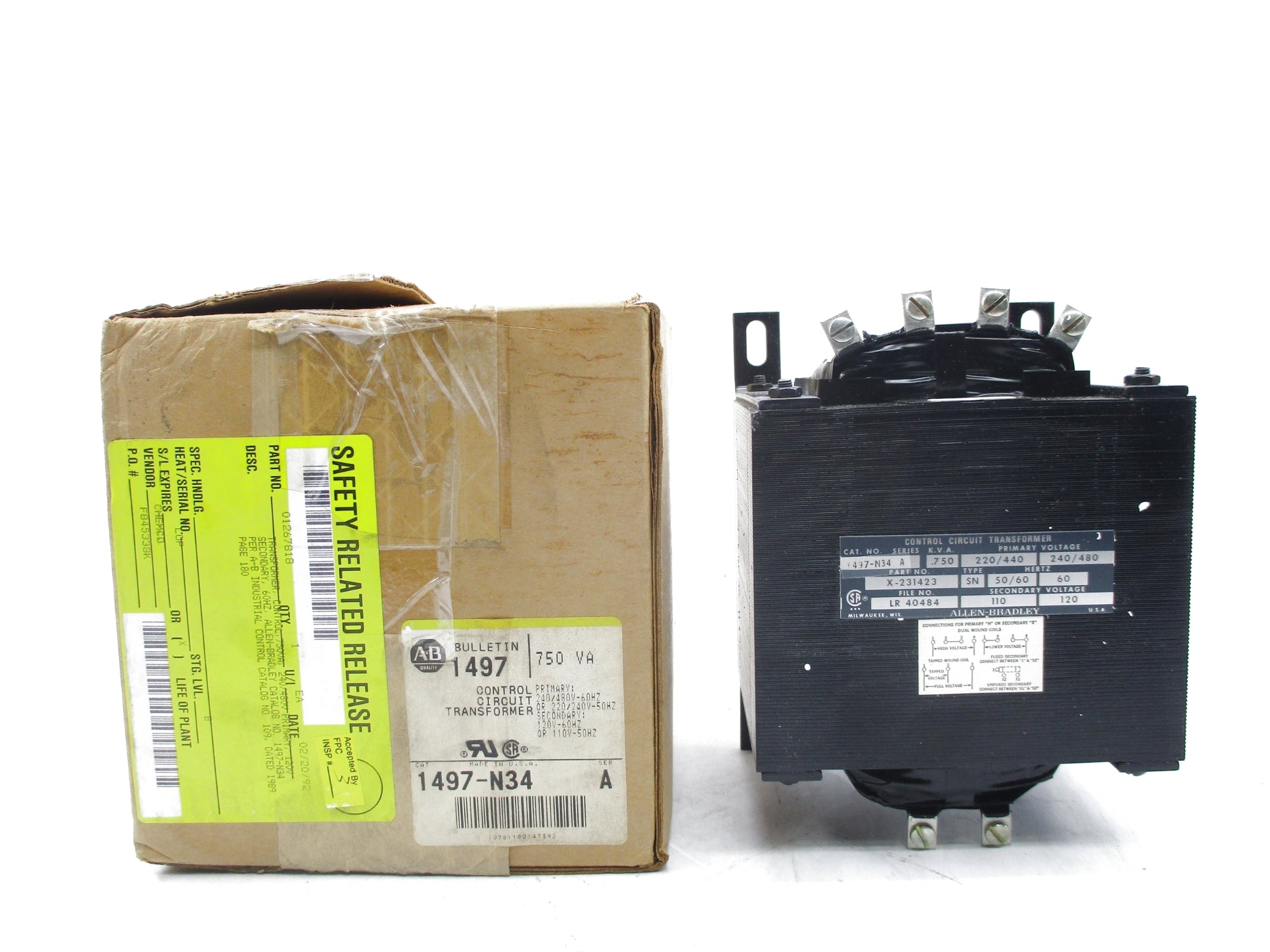 ALLEN BRADLEY 1497-N34 SER. A NSMP