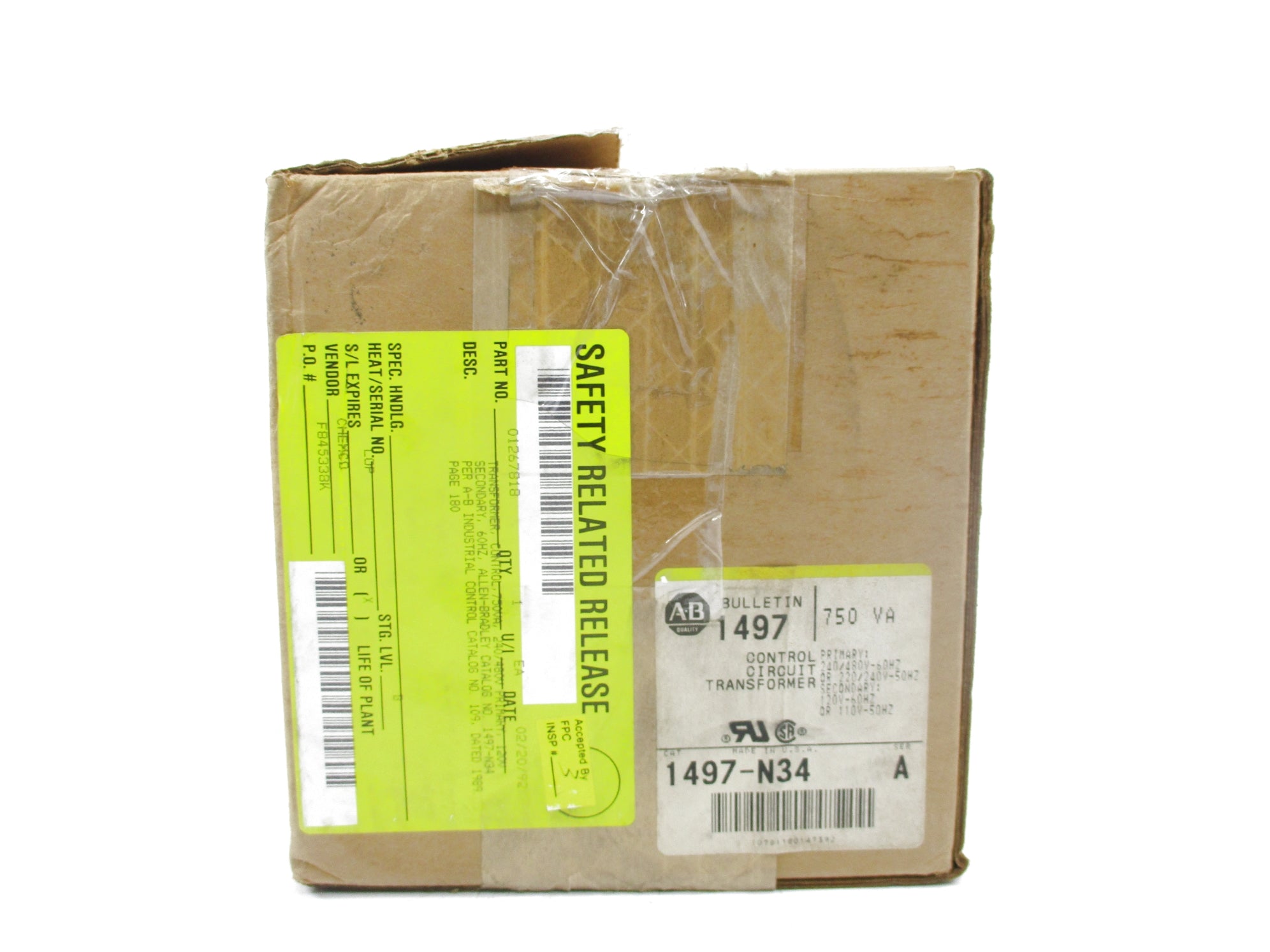 ALLEN BRADLEY 1497-N34 SER. A NSMP