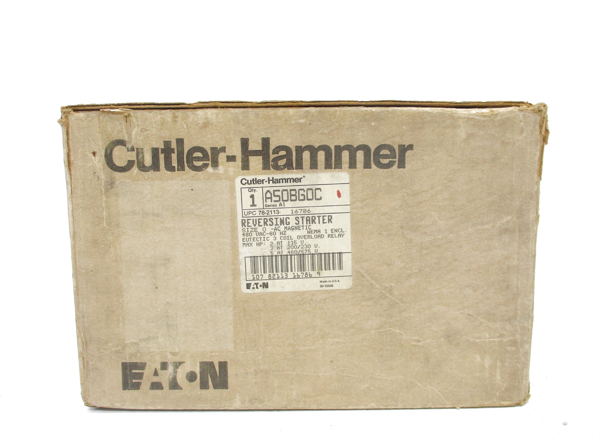 CUTLER HAMMER A50BG0C SER. A1 NSMP