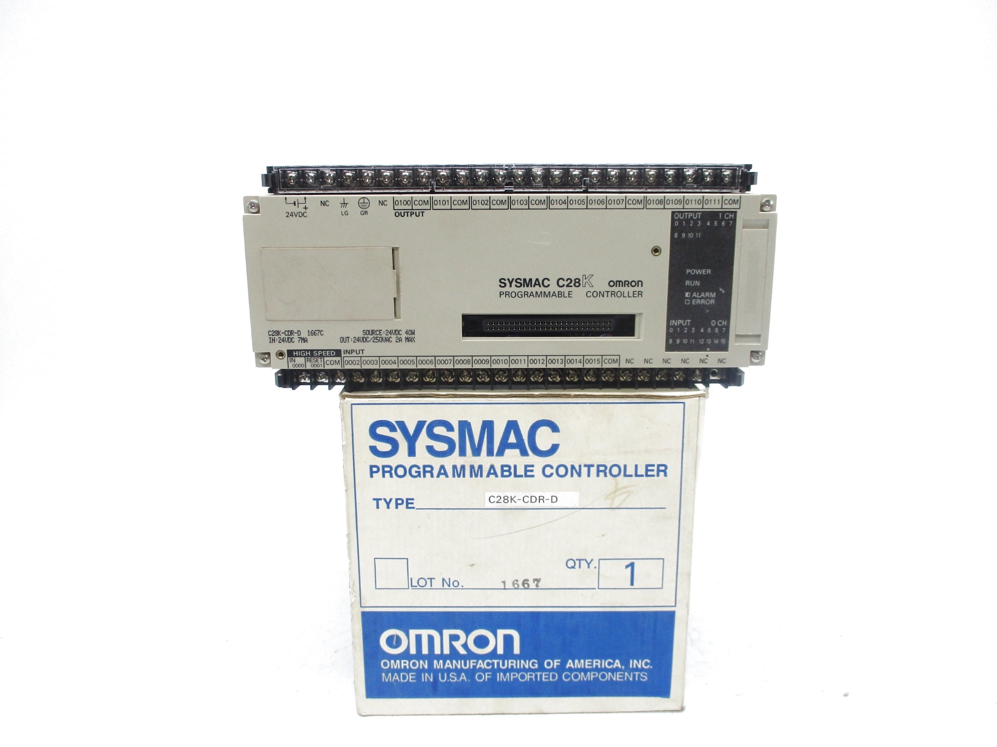 OMRON C28K-CDR-D (AS PICTURED) NSMP