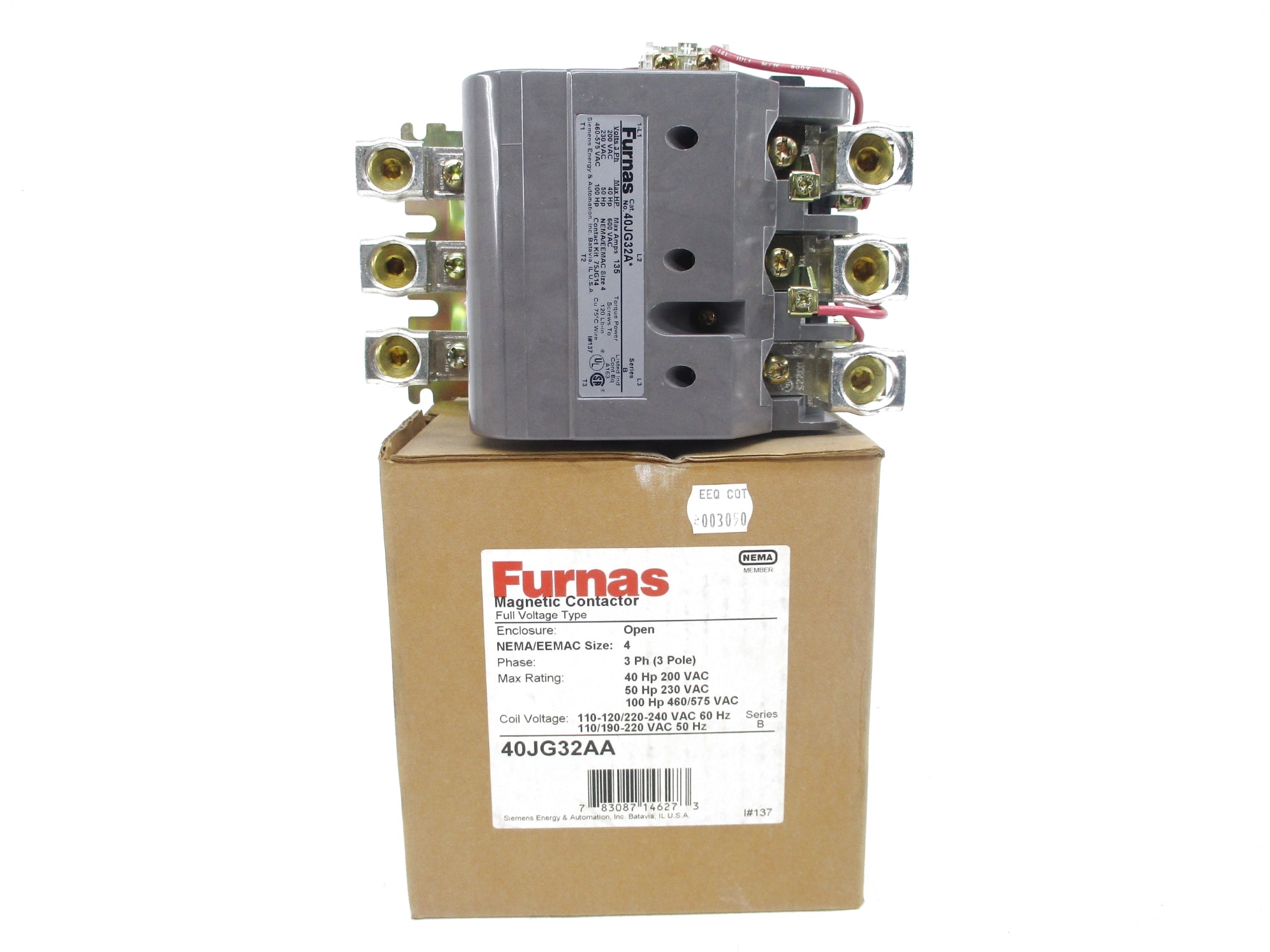 FURNAS 40JG32AA 240V SER. B NSMP