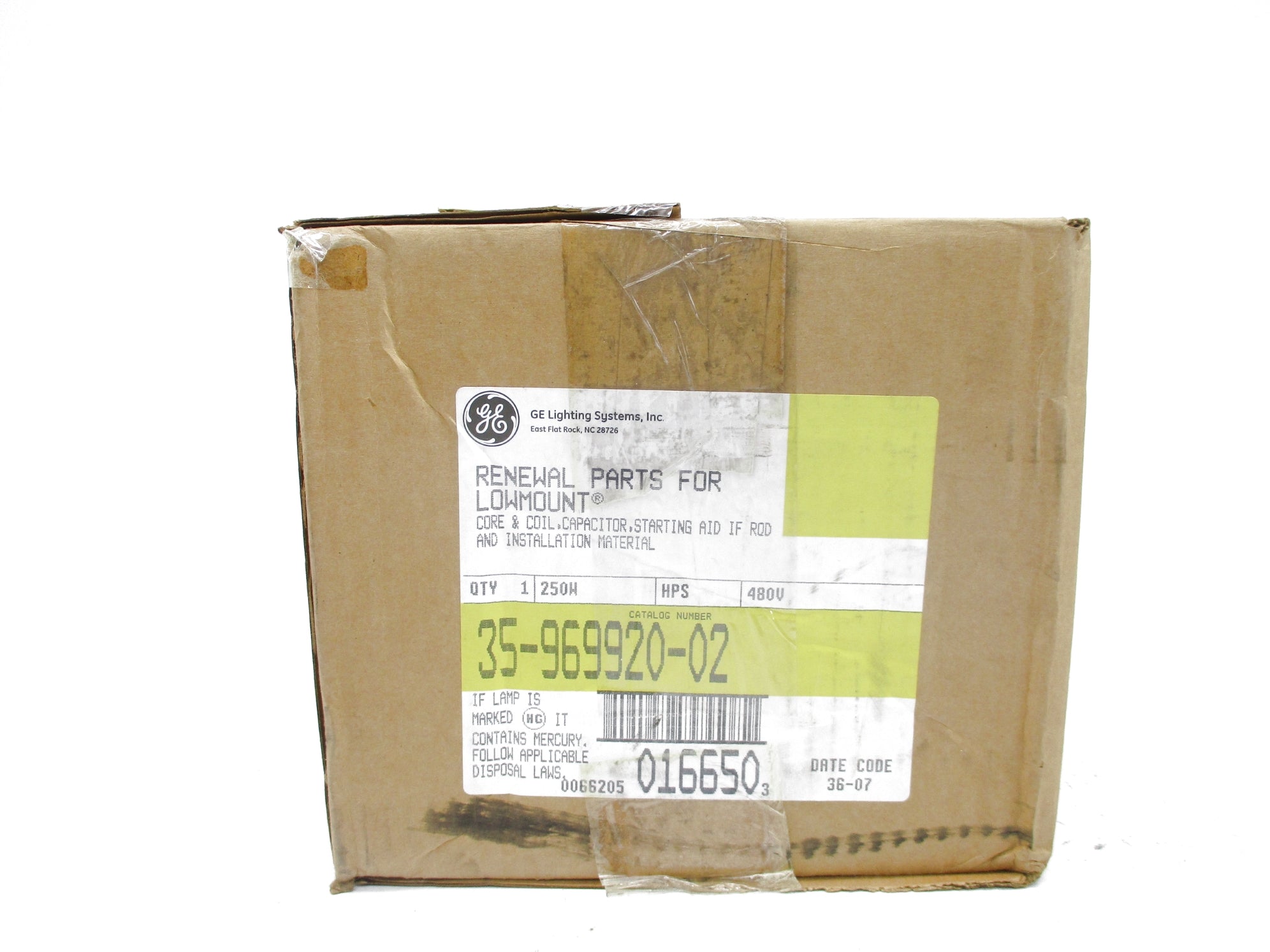 GENERAL ELECTRIC 35-969920-02 NSMP