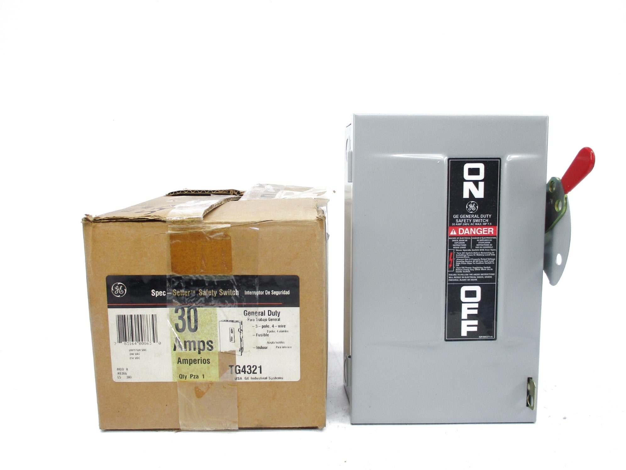 GENERAL ELECTRIC TG4321 NSMP