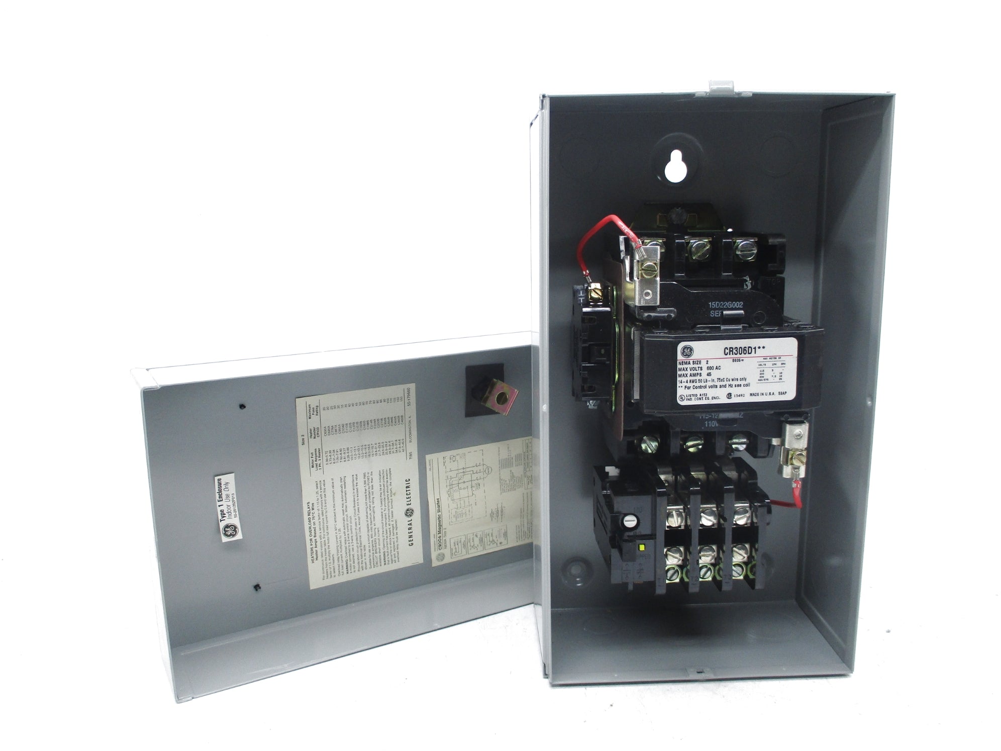 GENERAL ELECTRIC CR306D102 110/115-120V (BK/YL) NSMP