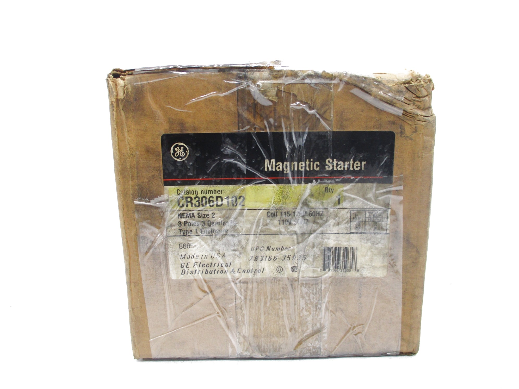 GENERAL ELECTRIC CR306D102 110/115-120V (BK/YL) NSMP