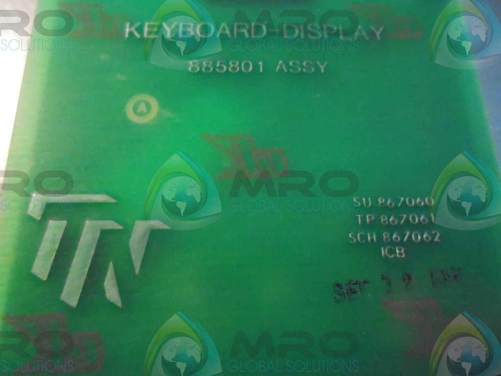 TEXAS NUCLEAR 885801 (KEYBOARD DISPLAY) *NEW NO BOX*