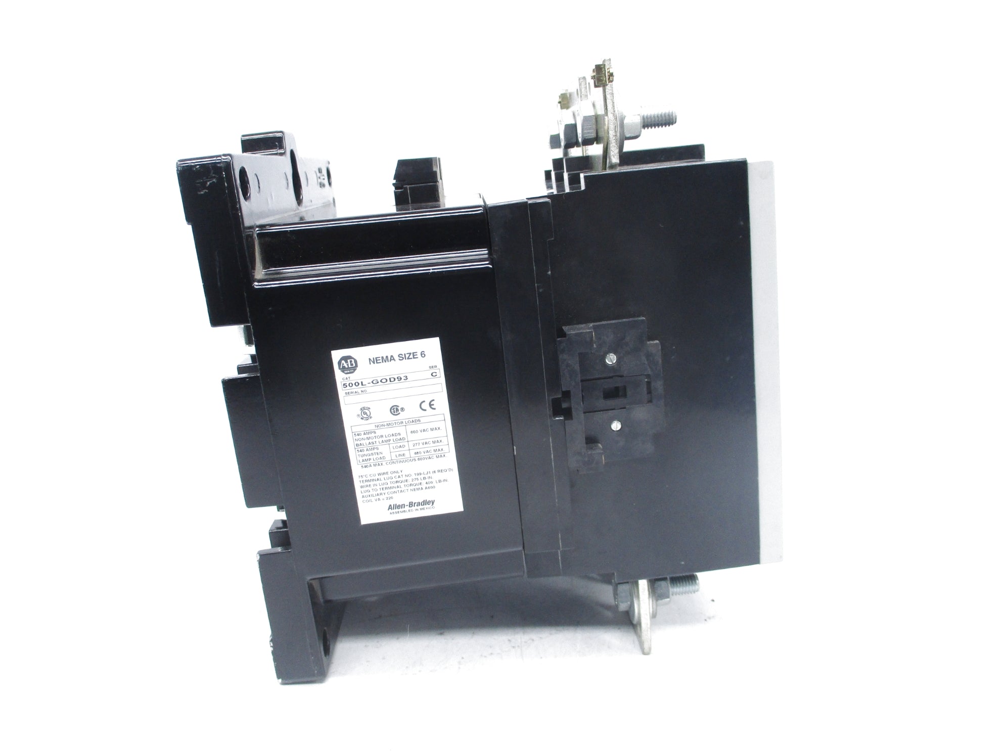 INDUSTRIAL SPARE PART 500L-GOD93 SER. C 120V NSNP
