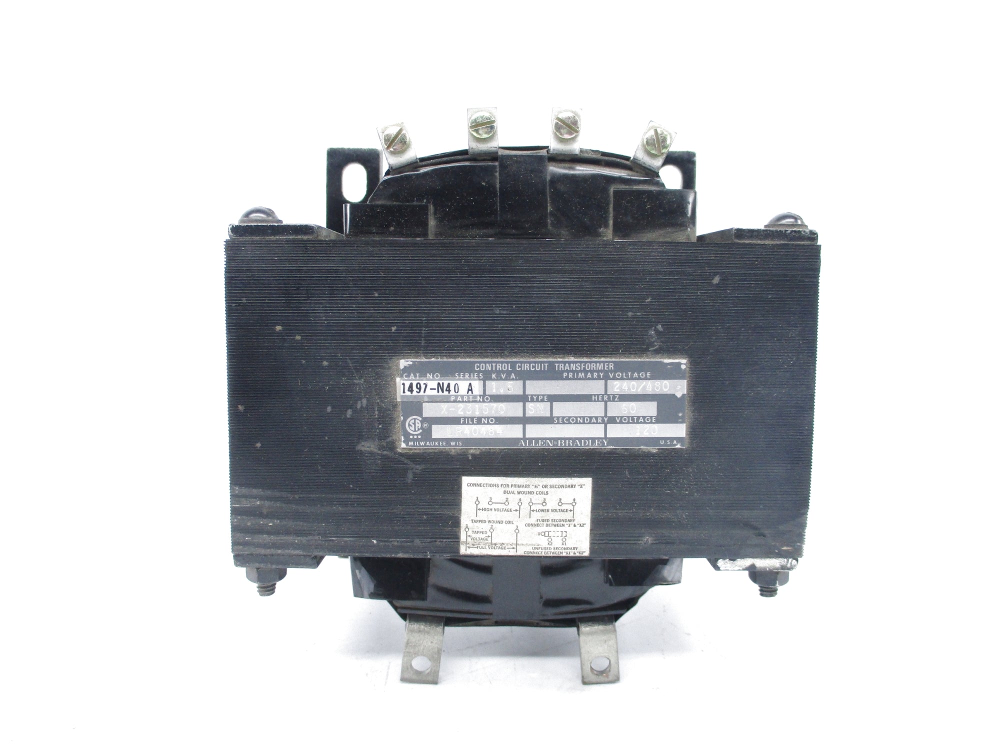 ALLEN BRADLEY 1497-N40 SER. A NSNP