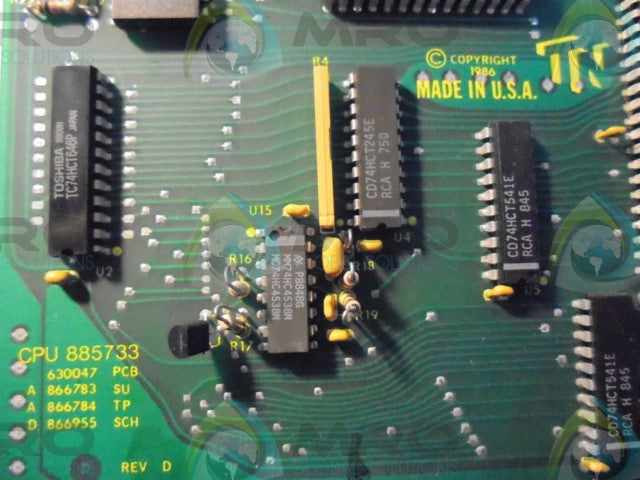 TEXAS NUCLEAR 885733 (PC COMPUTER BOARD) *NEW NO BOX*