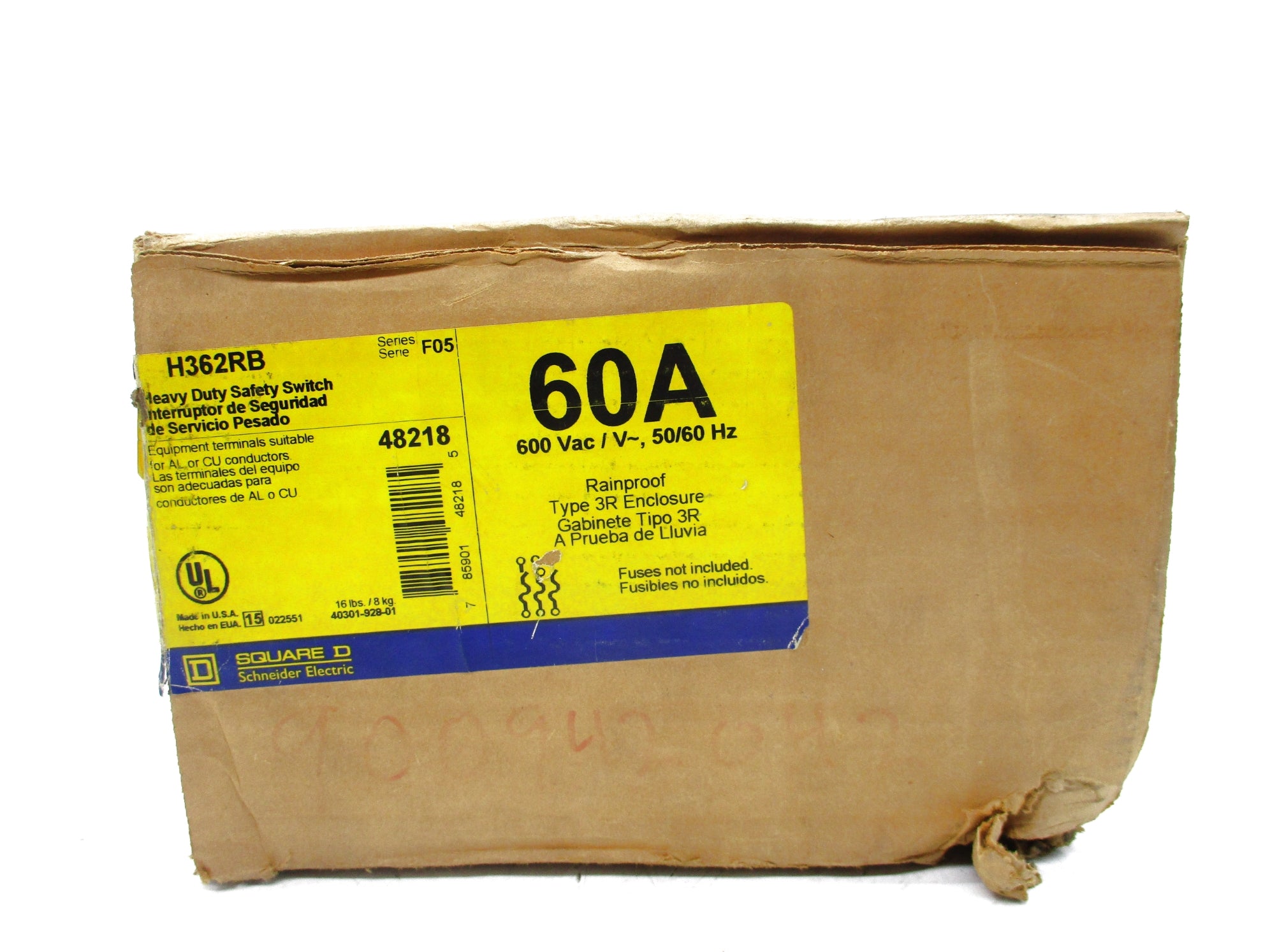 SQUARE D H362RB SER. F05 NSMP