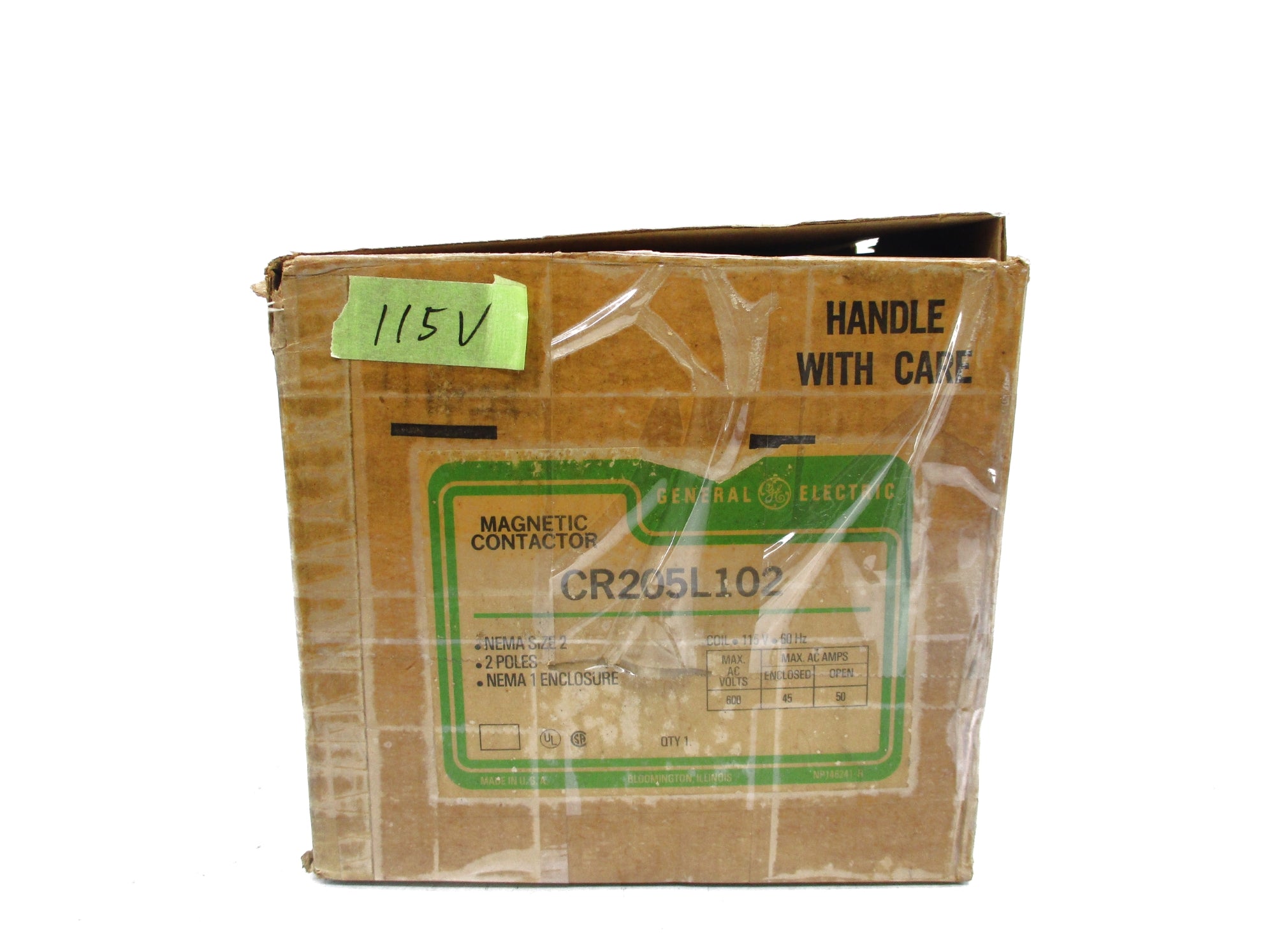 GENERAL ELECTRIC CR205L102 115V NSMP