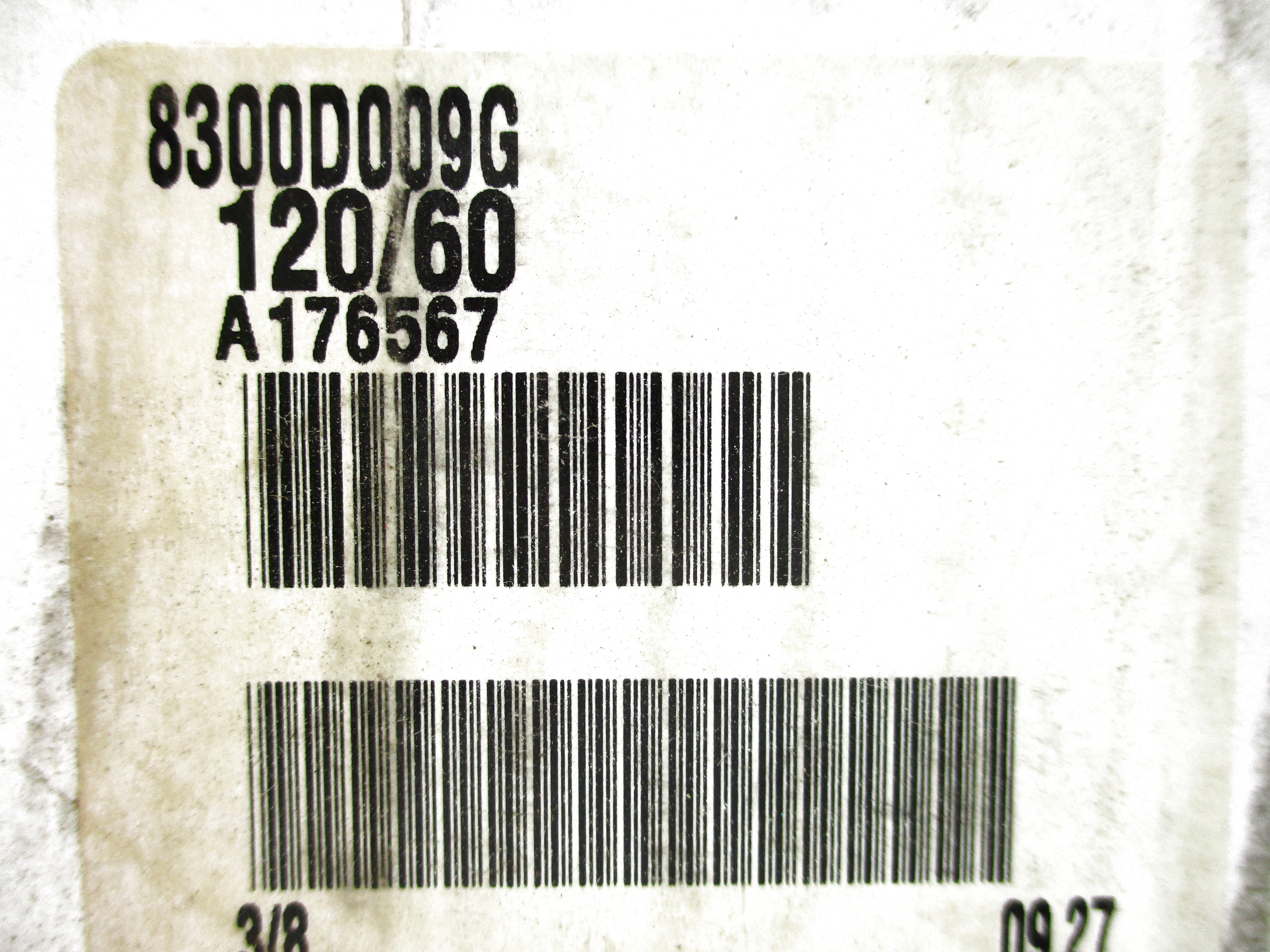 ASCO 8300D009G 110/120V 3/8" NSFS