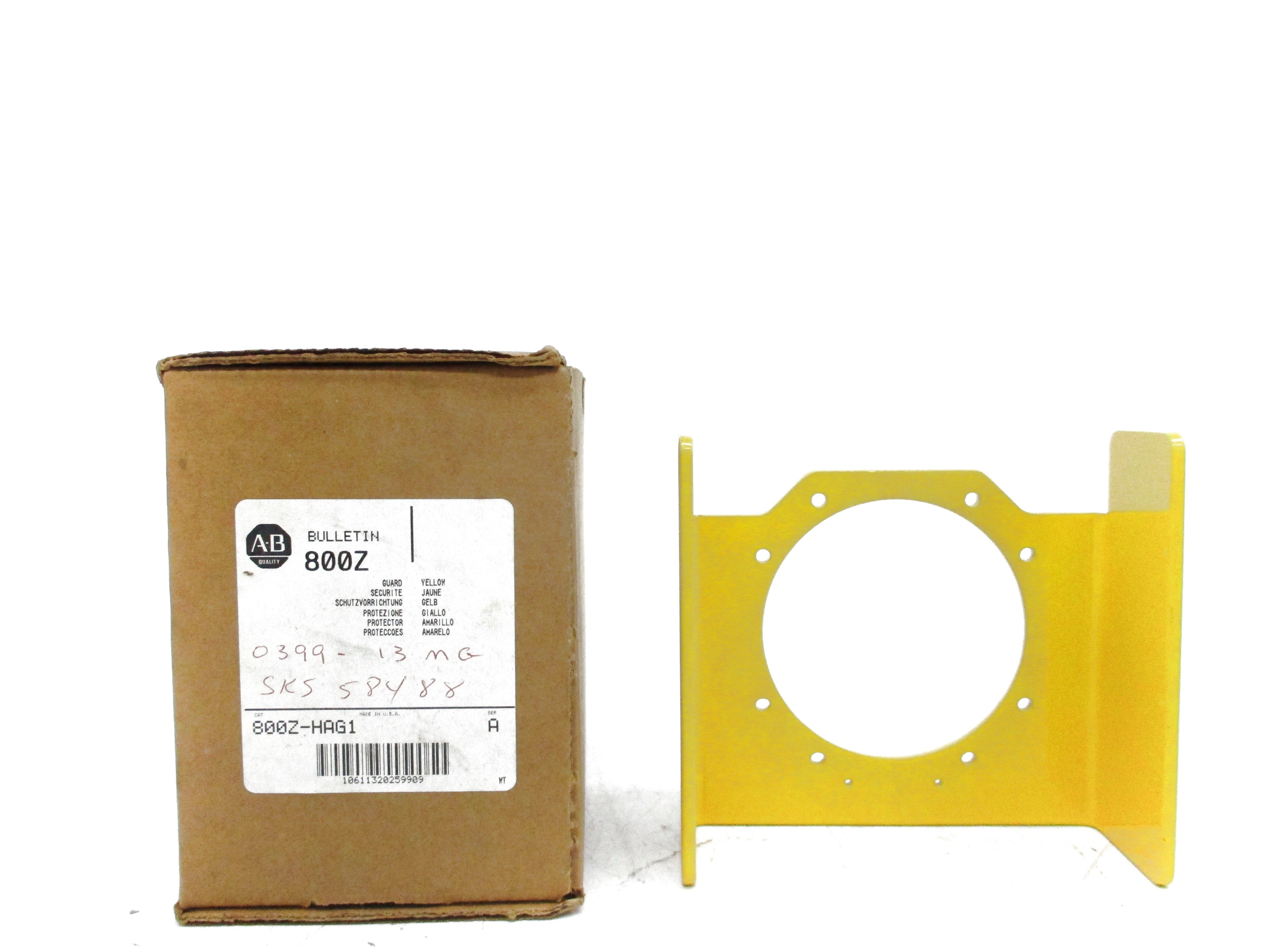 ALLEN BRADLEY 800Z-HAG1 SER. A (BR/WH) NSMP