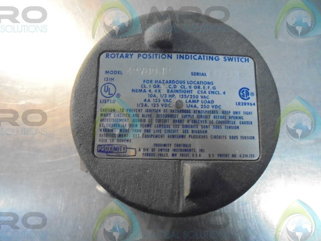 PROXIMITY 42VD0J2 (ROTARY POSITION INDICATION SWITCH) *NEW NO BOX*