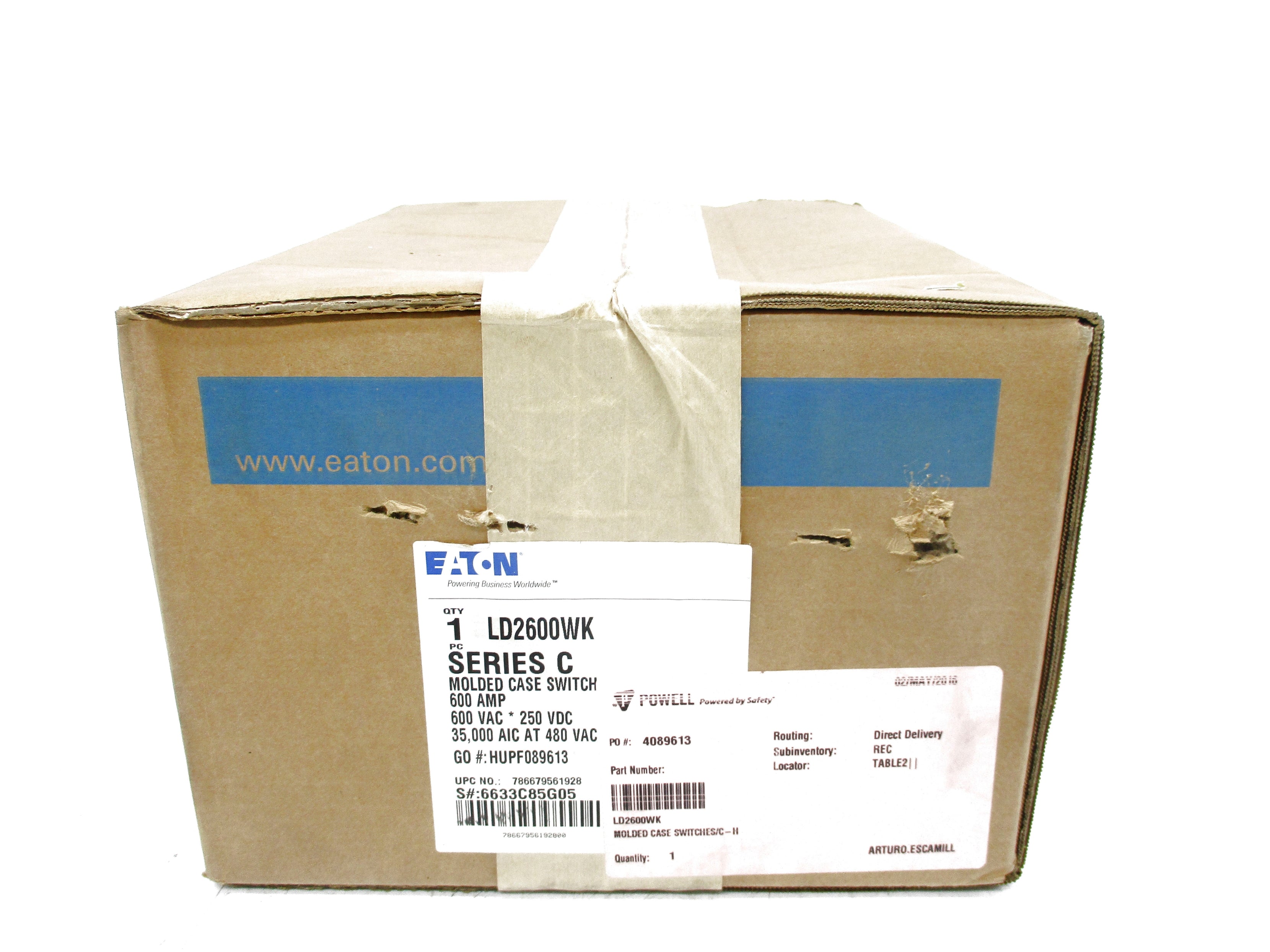 EATON LD2600WK SER. C NSFS