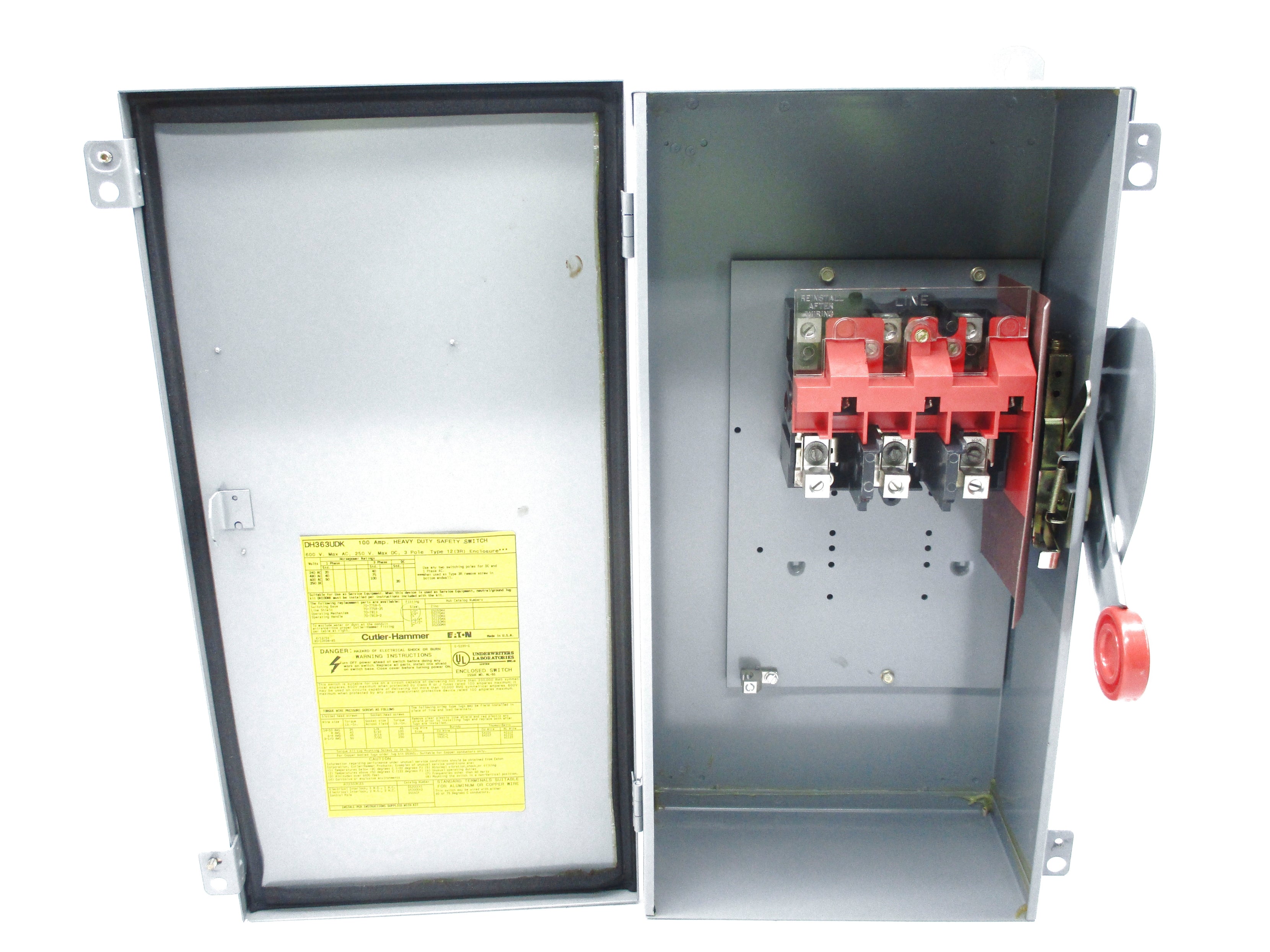 CUTLER HAMMER DH363UDK SER. A NSMP