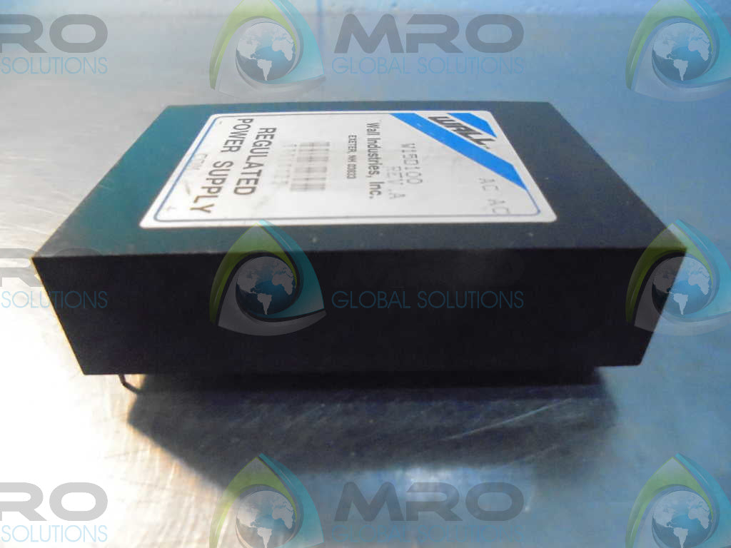 WALL INDUSTRIES, INC. W15D100 REV. (REGULATED POWER SUPPLY) *NEW NO BOX*
