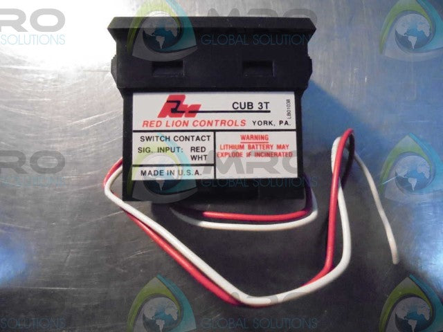 RED LION CONTROLS CUB3T000 HOUR TIMER *NEW NO BOX*