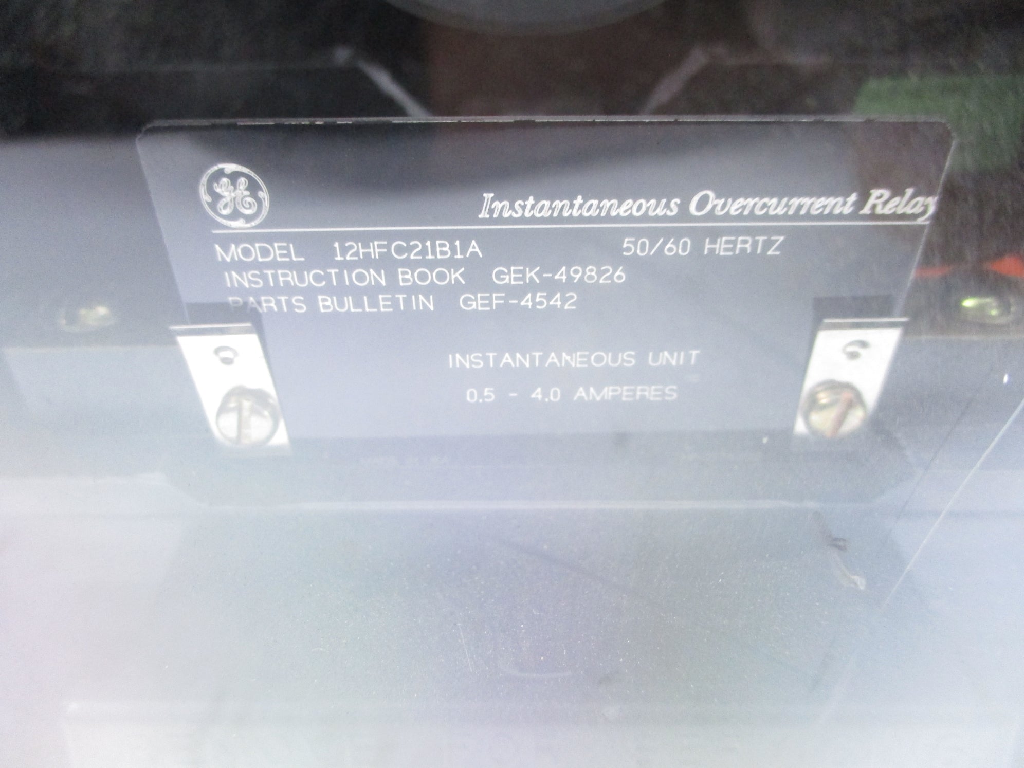 GENERAL ELECTRIC 12HFC21B1A 0.5-4.0A (AS PICTURED) NSNP