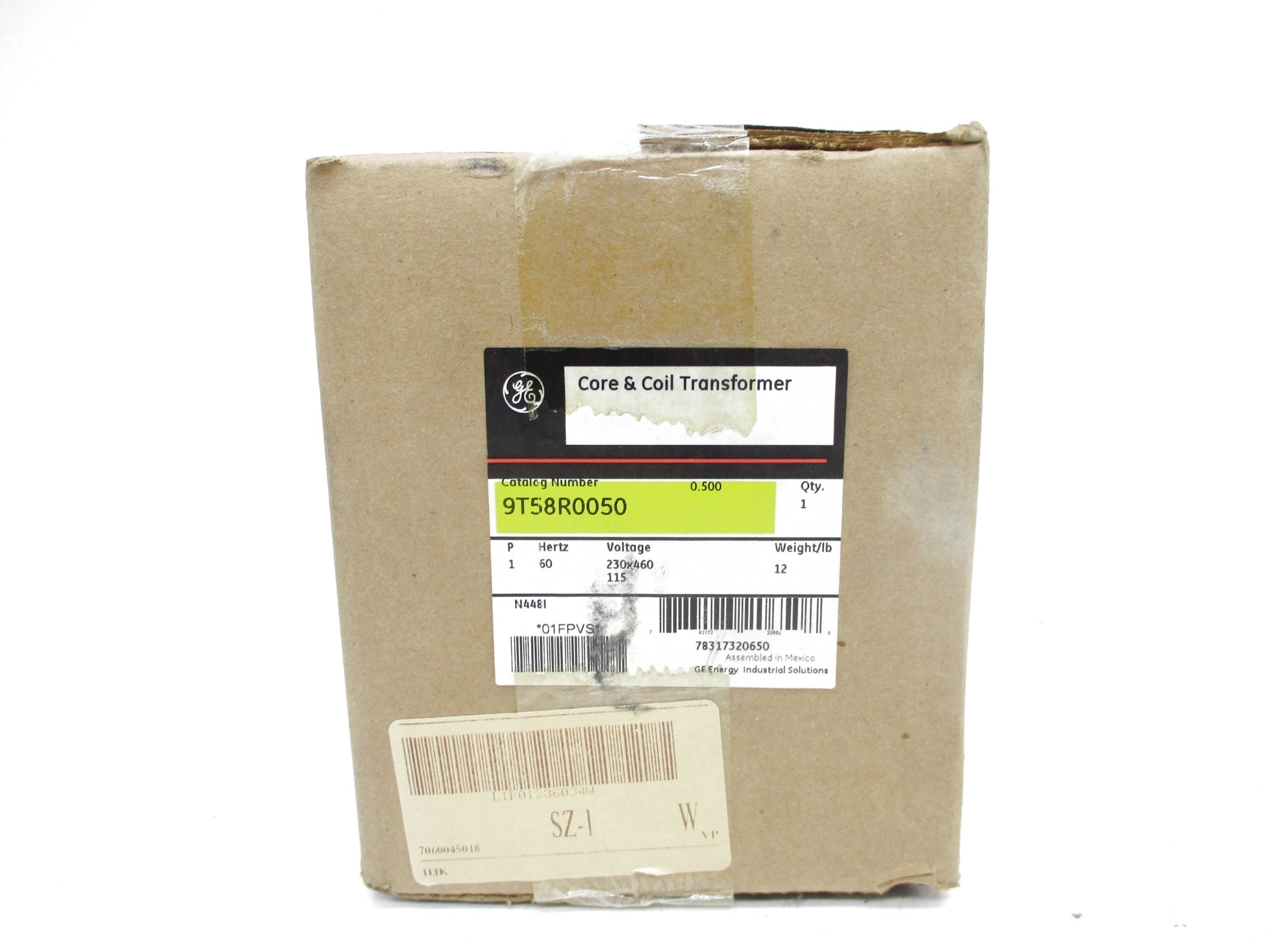 GENERAL ELECTRIC 9T58R0050 NSMP