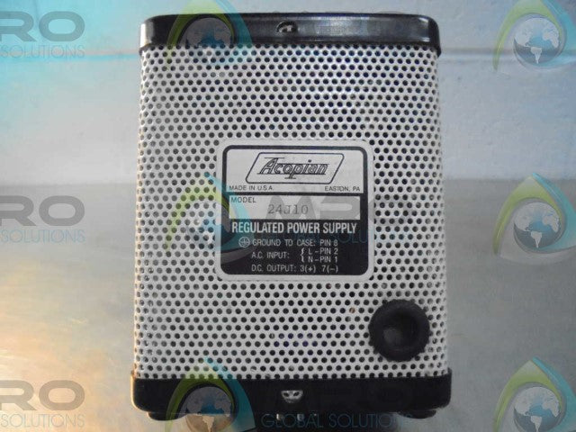 ACOPIAN 24J10 (REGULATED POWER SUPPLY) *NEW NO BOX*