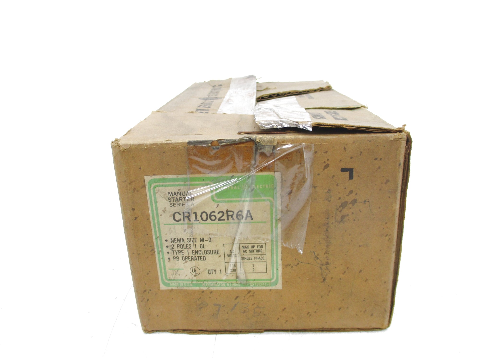GENERAL ELECTRIC CR1062R6A SER. A NSMP