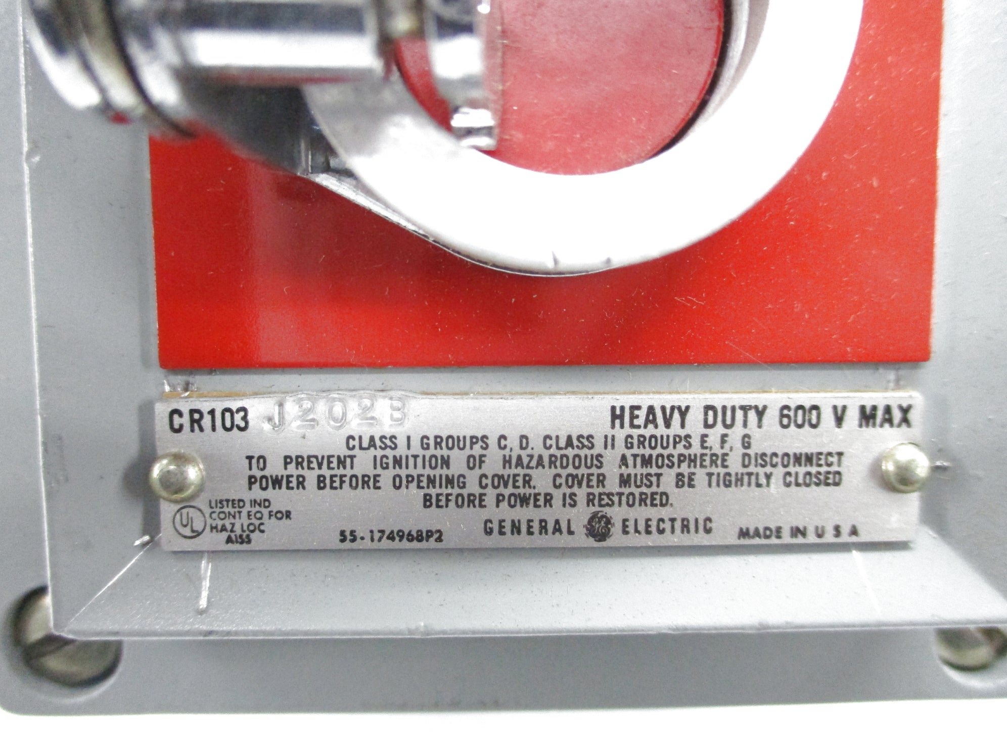 GENERAL ELECTRIC CR103J202B NSNP