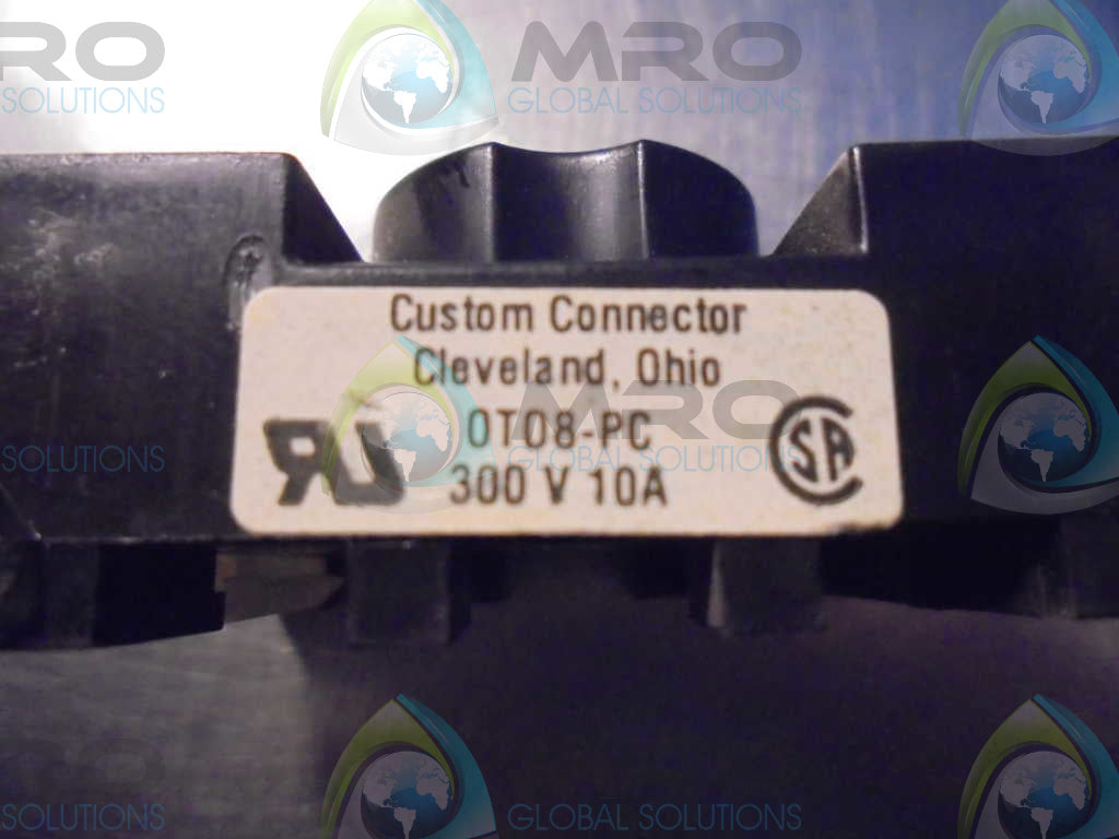 CUSTOM CONNECTOR OTO8-PC (RELAY SOCKET) *NEW NO BOX*